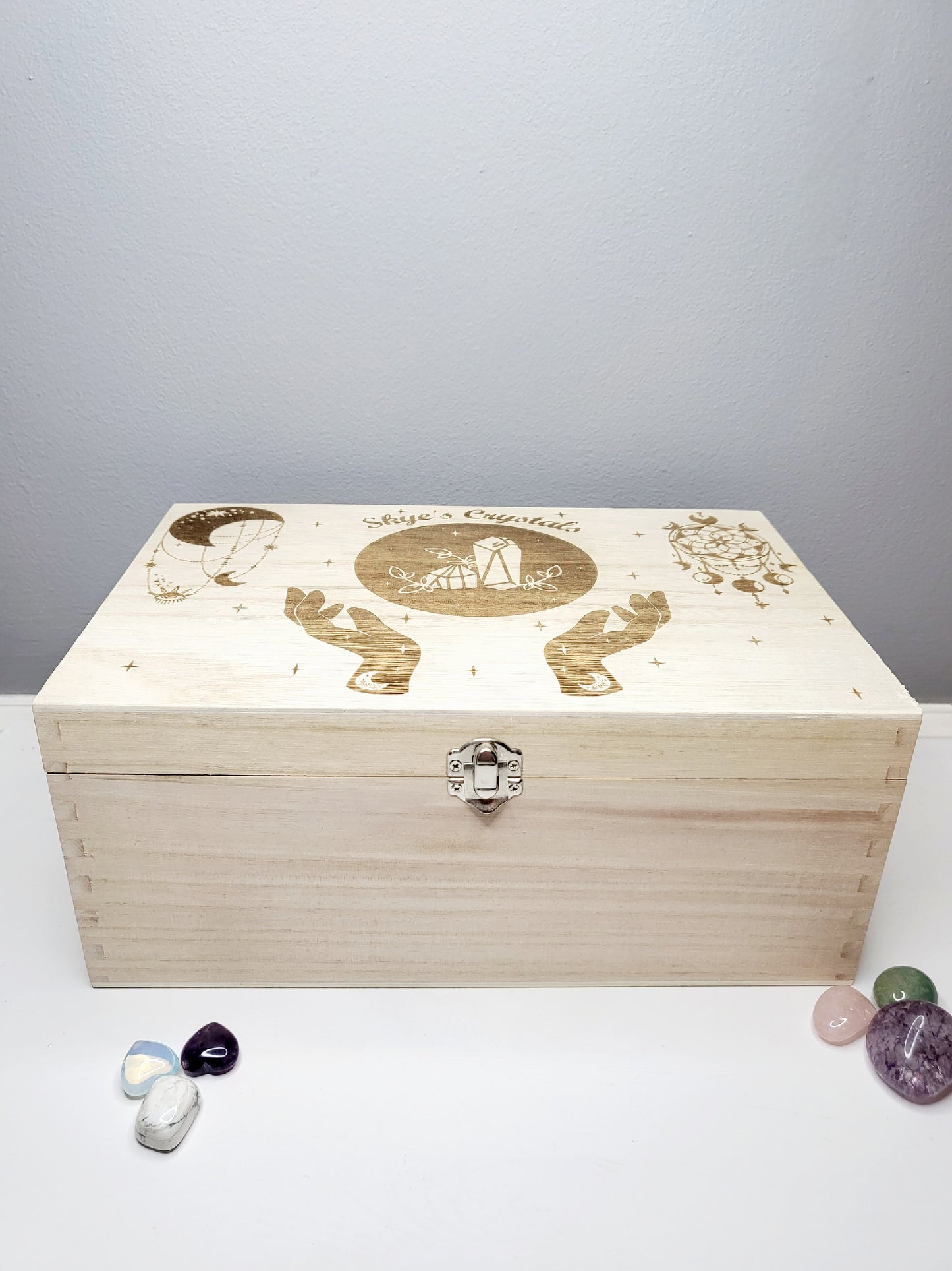 Personalised Crystal Storage Box