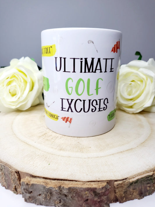 Golf Excuses Mug
