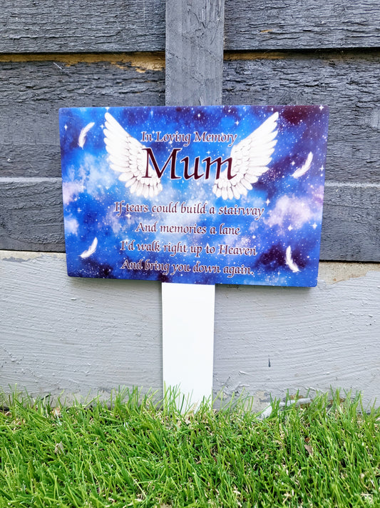 Personalised Grave Marker Ground Stake