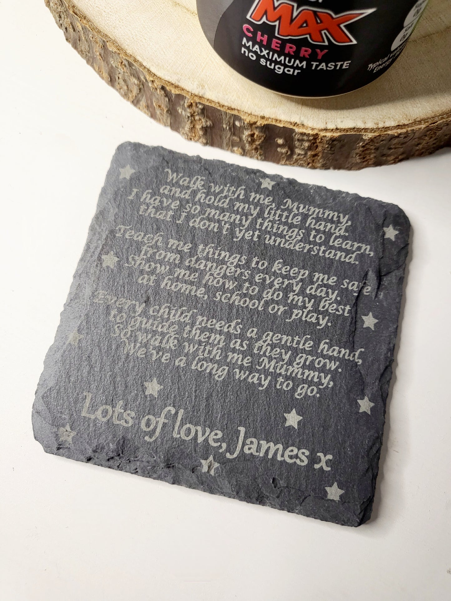 Mother's Day Slate Coaster