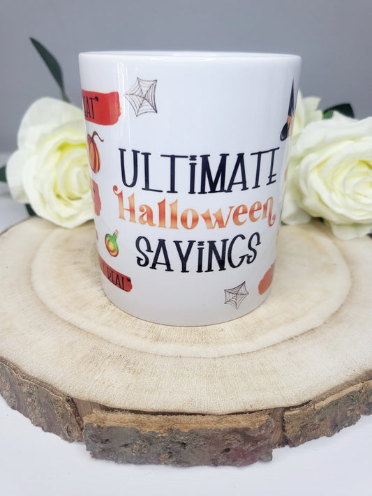Halloween Sayings Mug