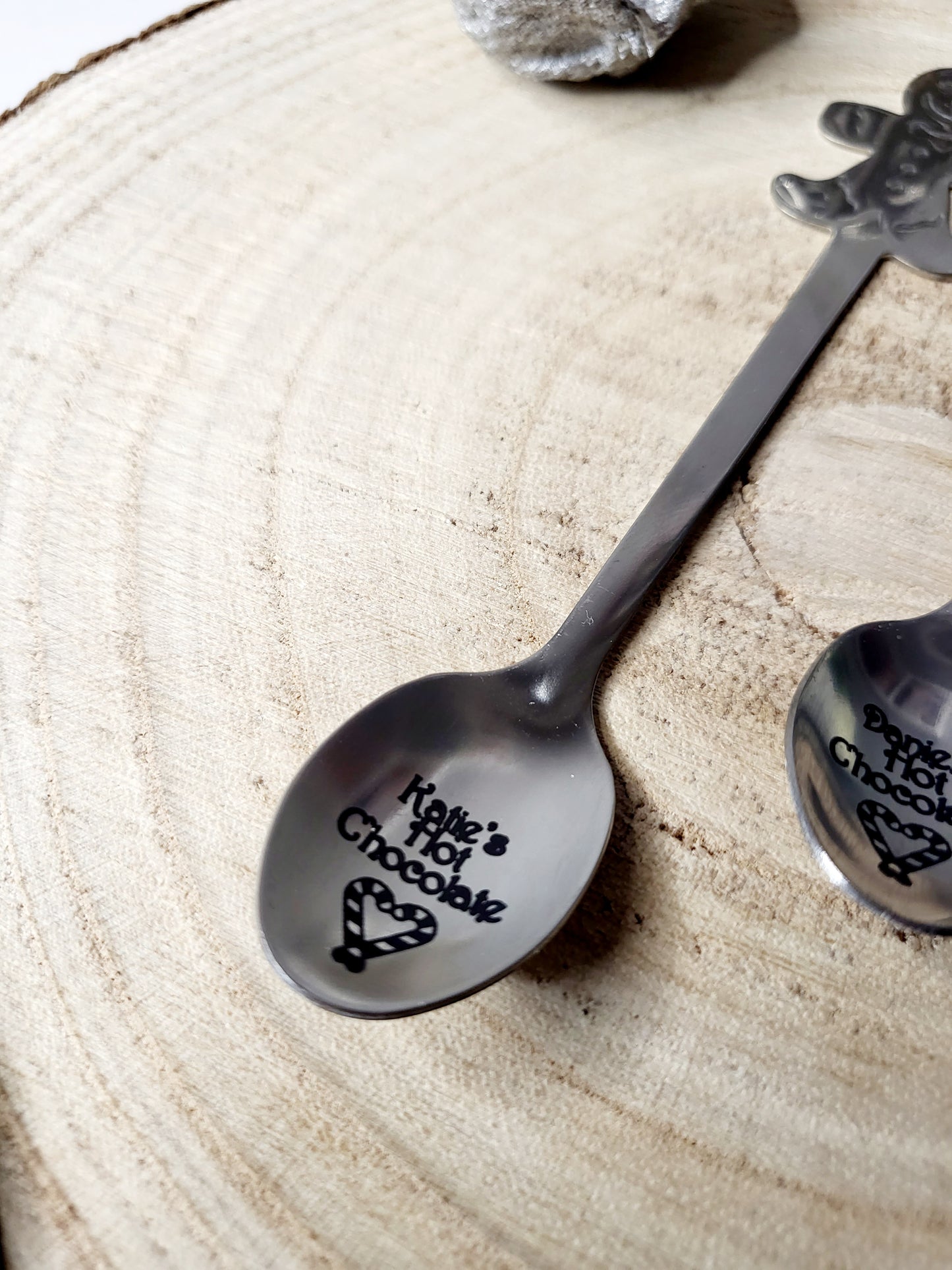 Personalised Hot Chocolate Christmas Mystery Spoons