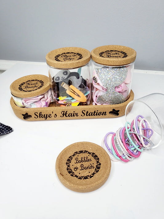 Personalised Hair Accessories Station