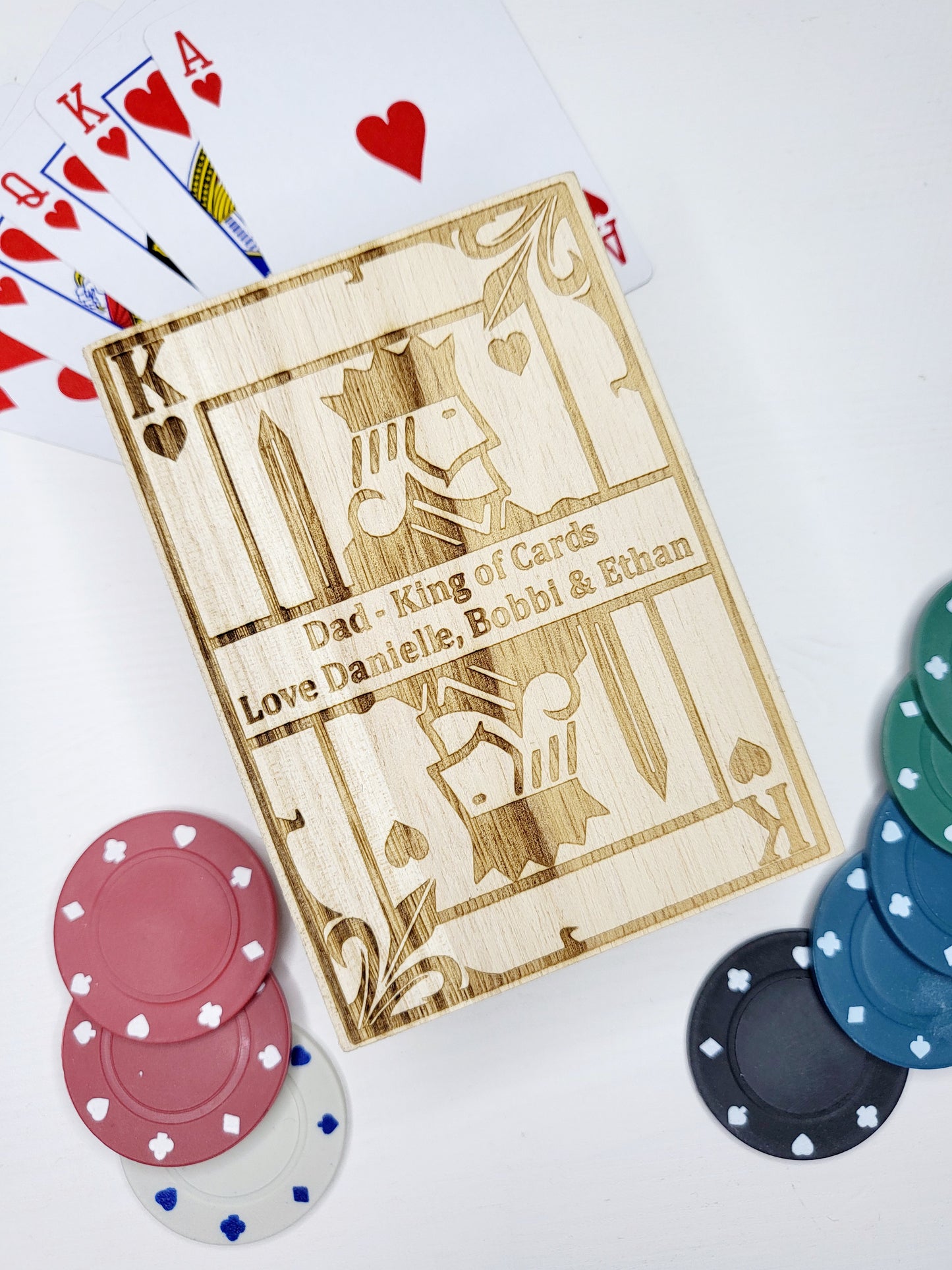 Personalised Playing Card Box
