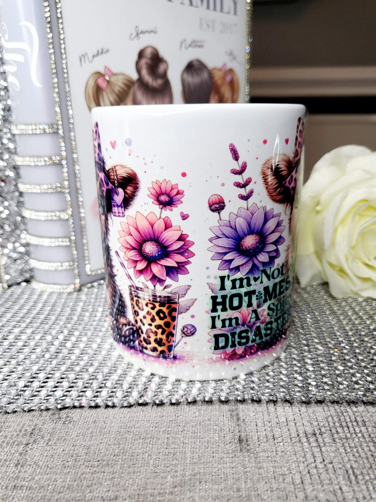 Highland Cow "Spicy Disaster" Mug