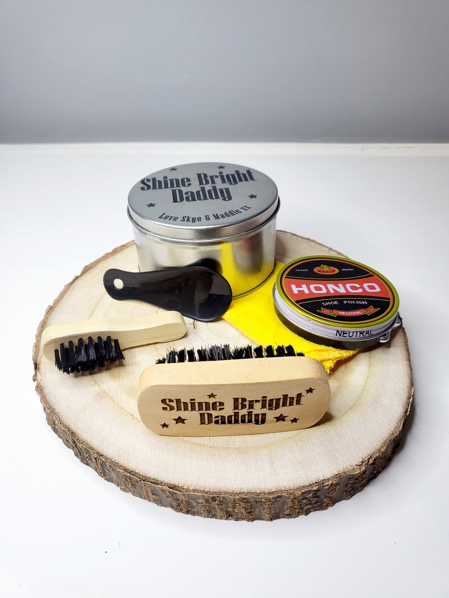 Personalised Shoe Shine Kit