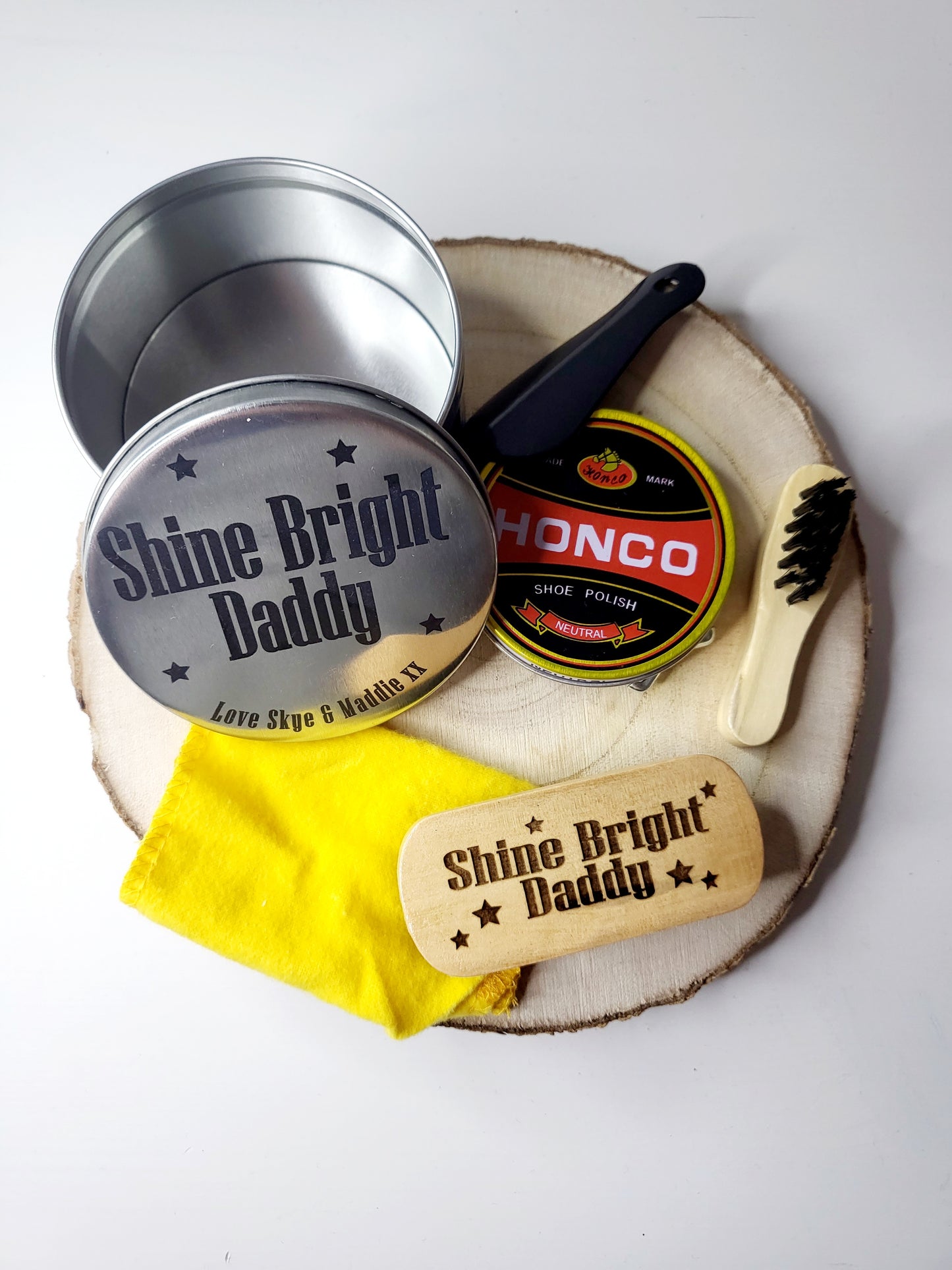 Personalised Shoe Shine Kit