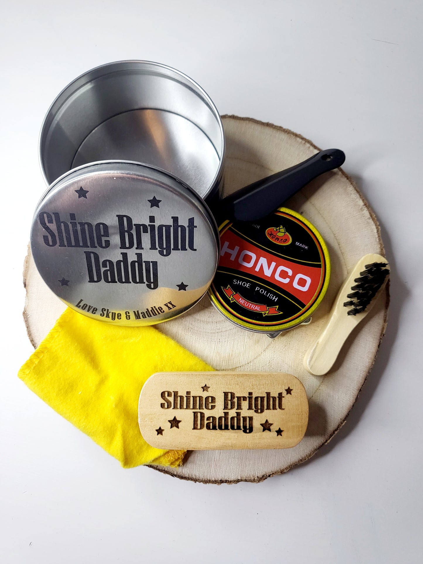 Personalised Shoe Shine Kit