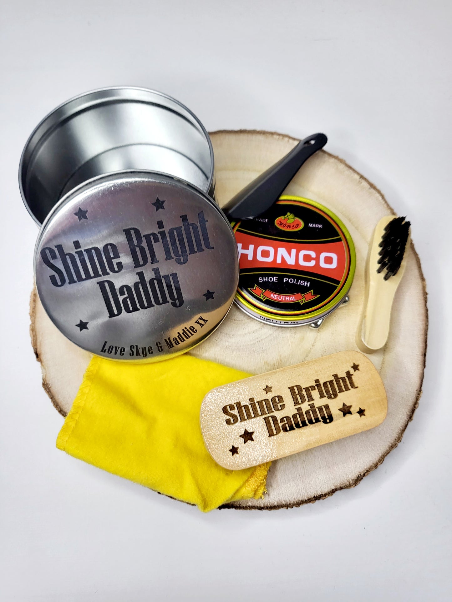 Personalised Shoe Shine Kit