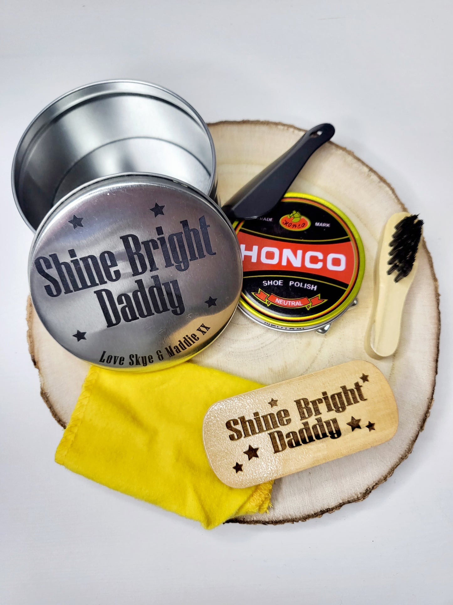 Personalised Shoe Shine Kit