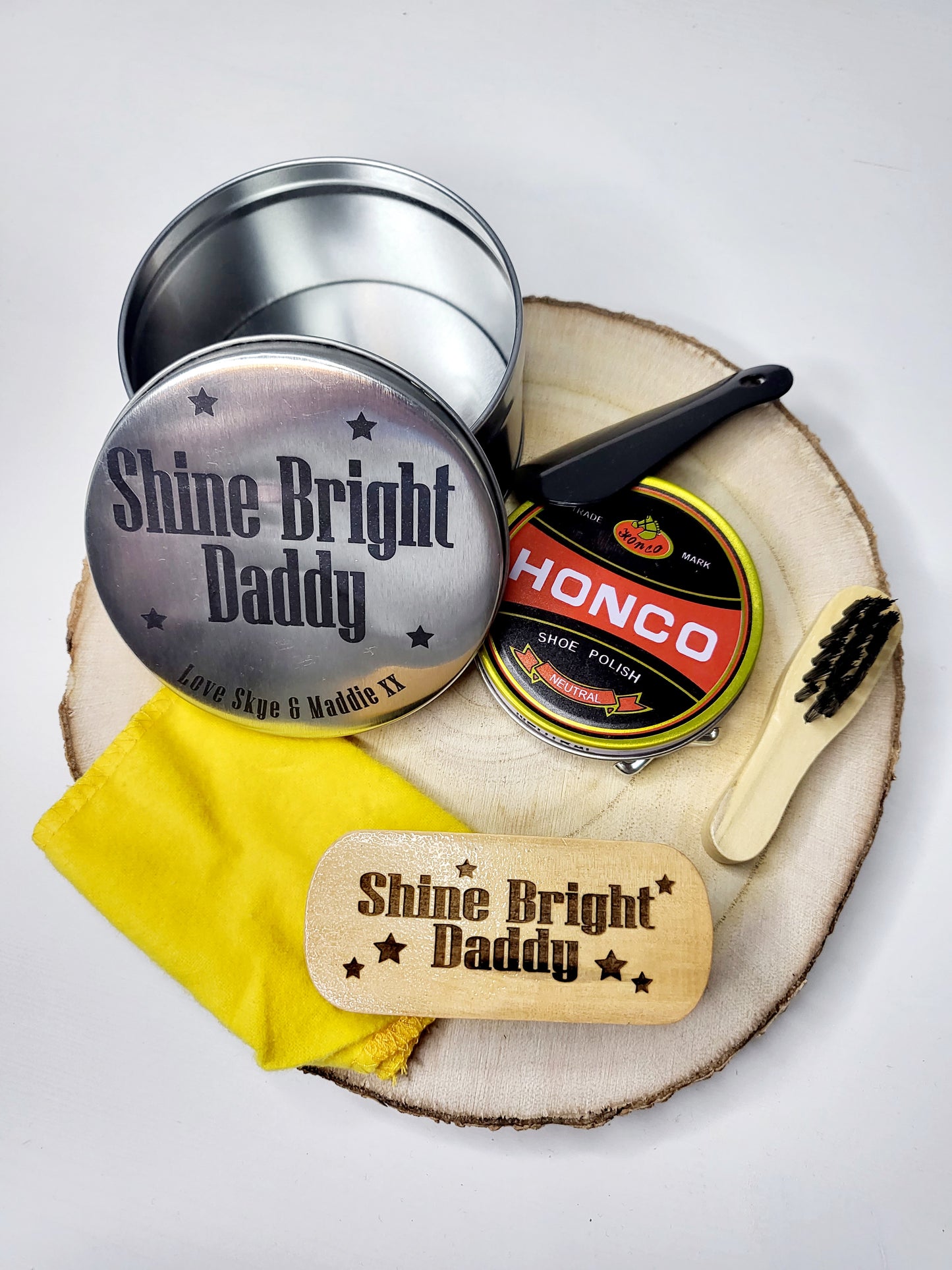 Personalised Shoe Shine Kit