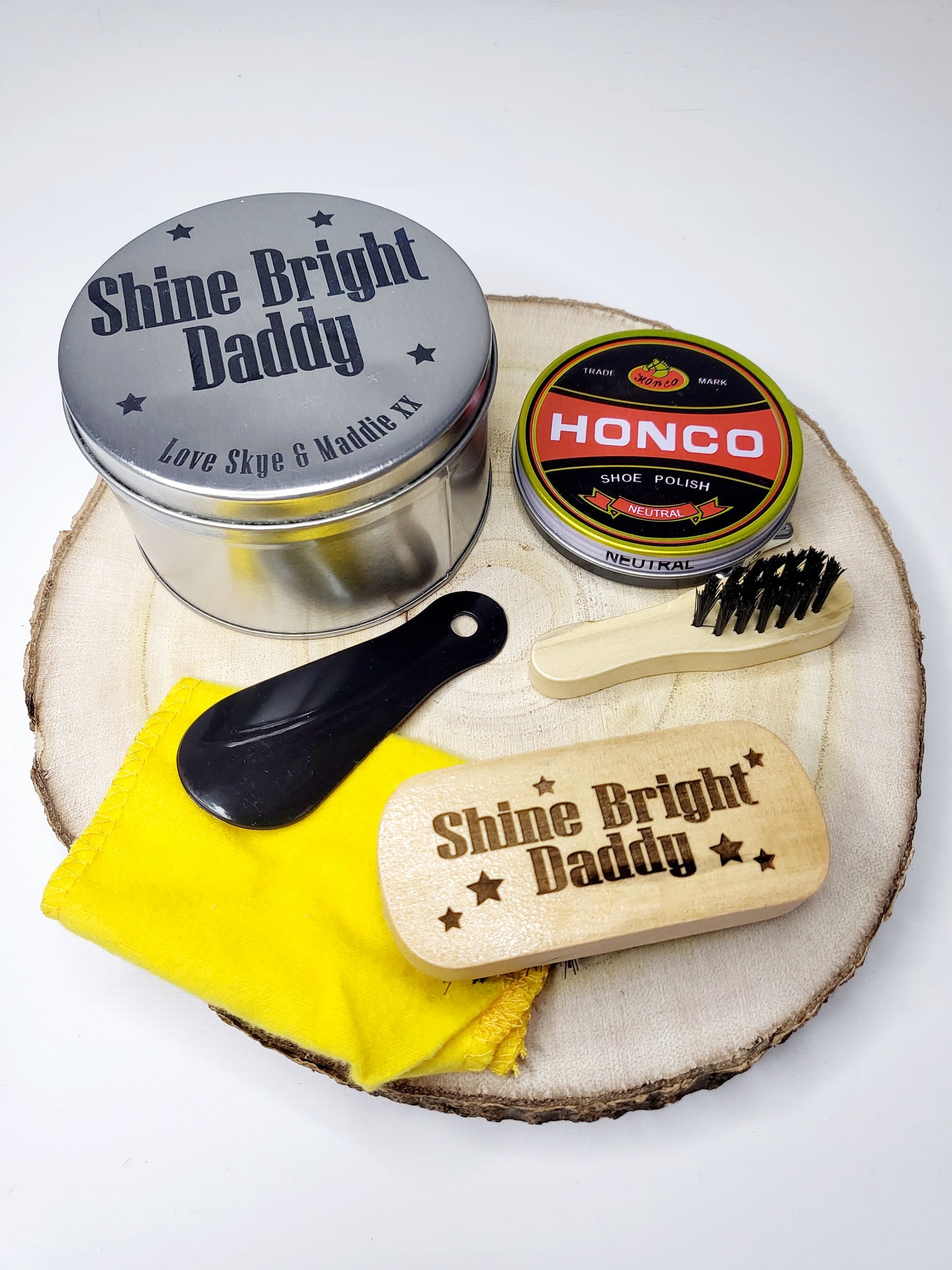 Personalised Shoe Shine Kit