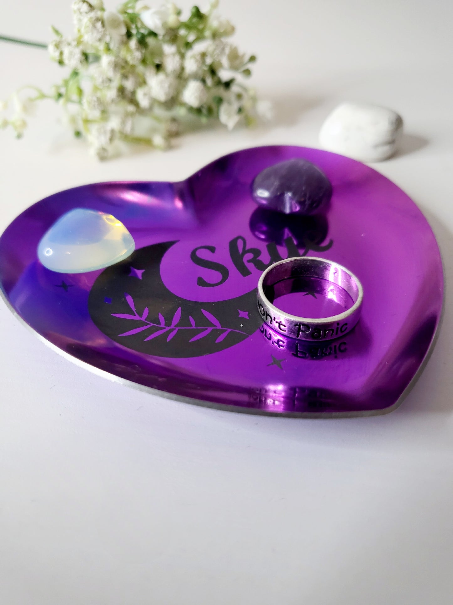 Personalised Heart Trinket Dish