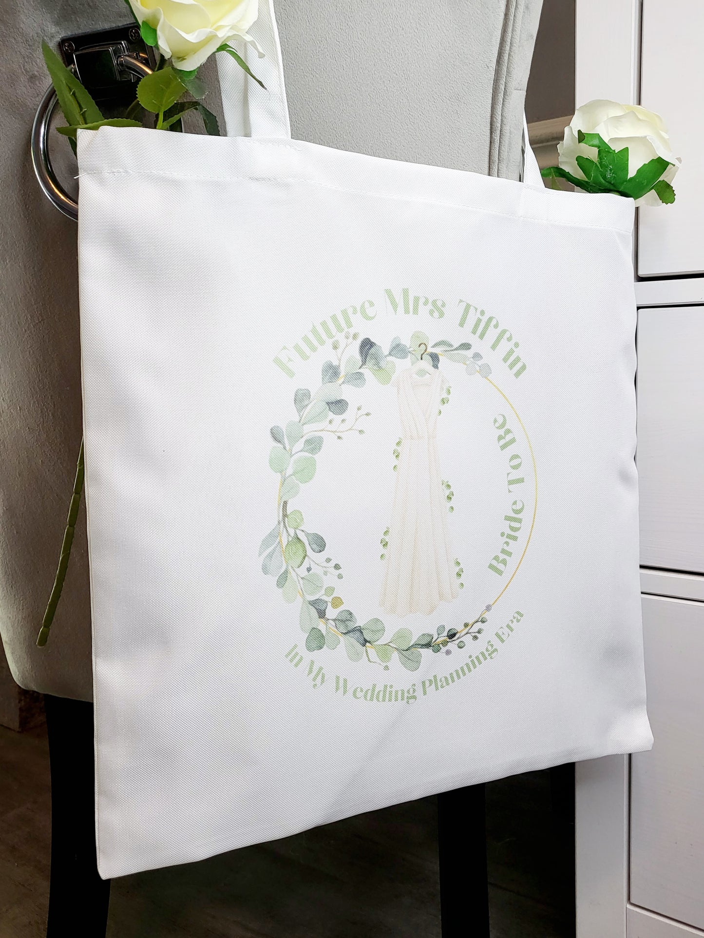 Personalised Wedding Planning Tote Bag