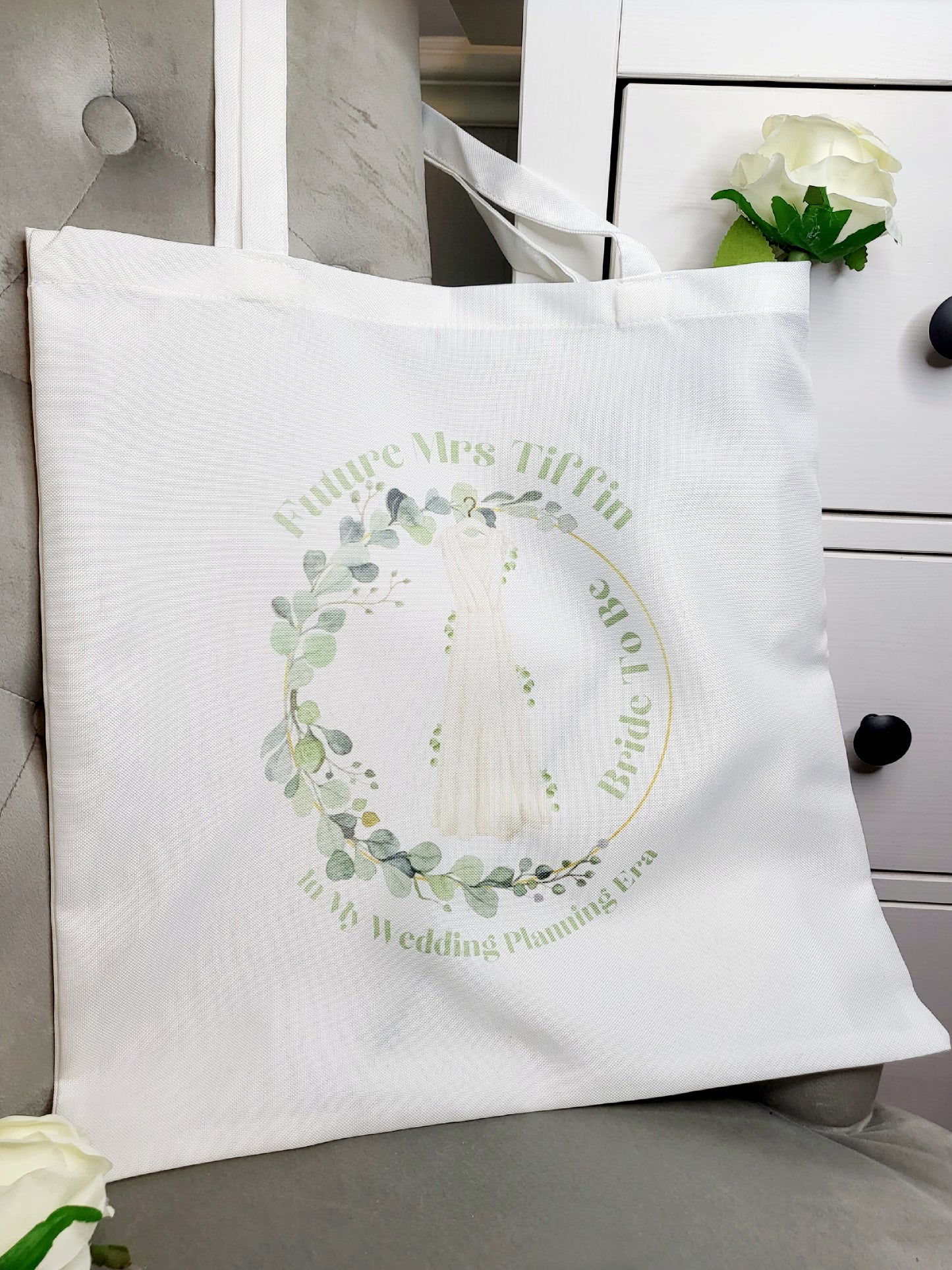 Personalised Wedding Planning Tote Bag