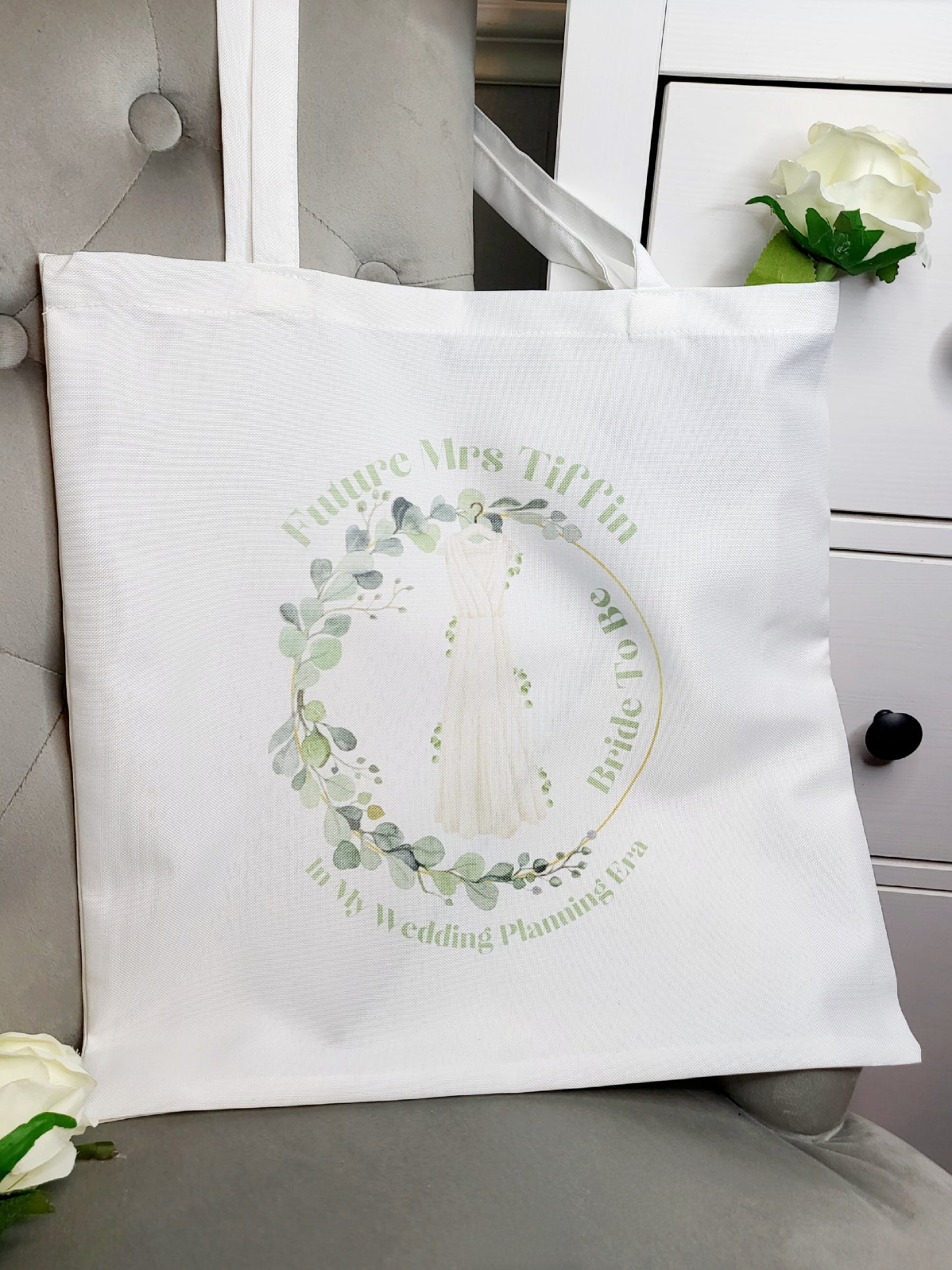 Personalised Wedding Planning Tote Bag