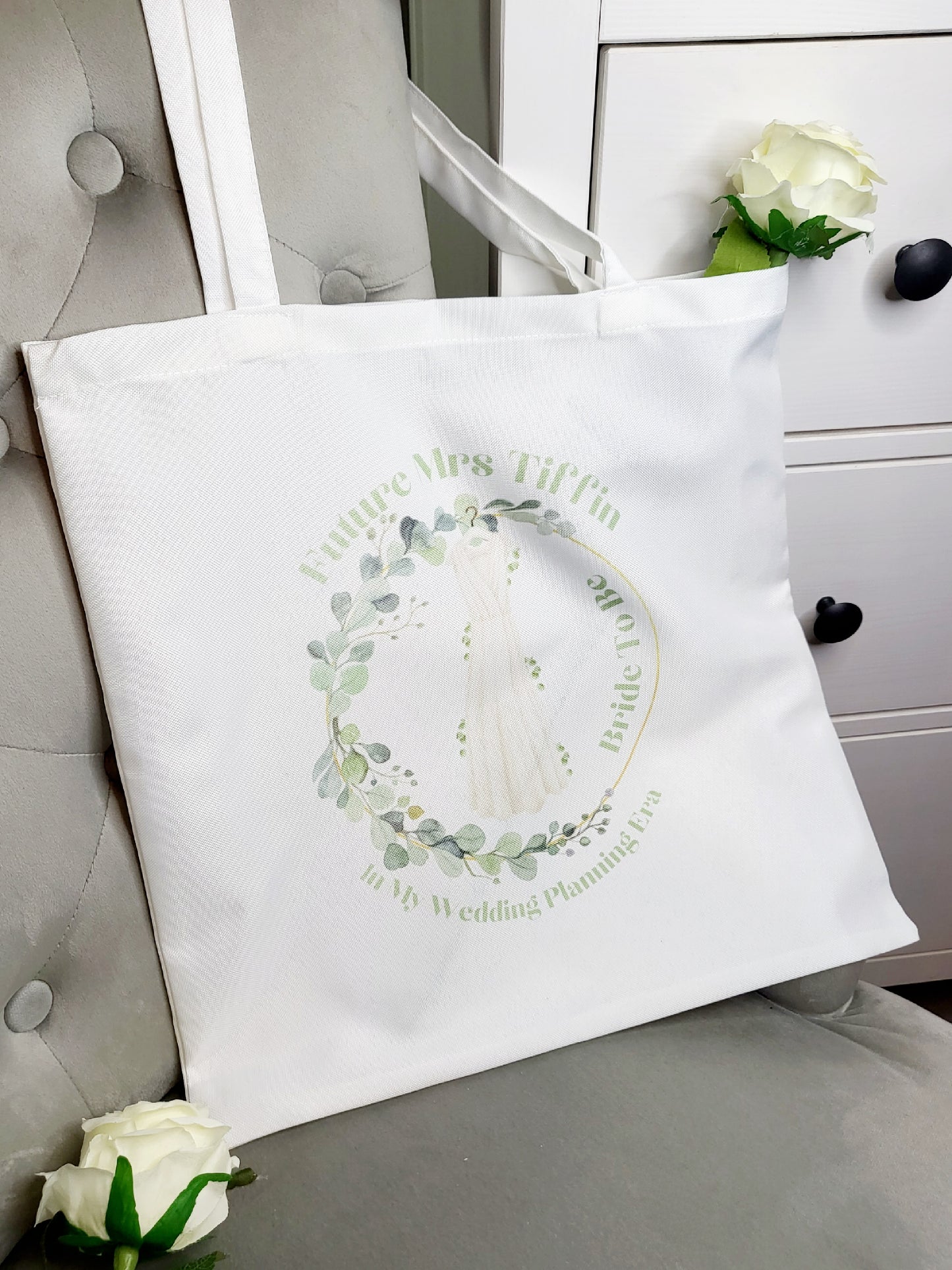 Personalised Wedding Planning Tote Bag