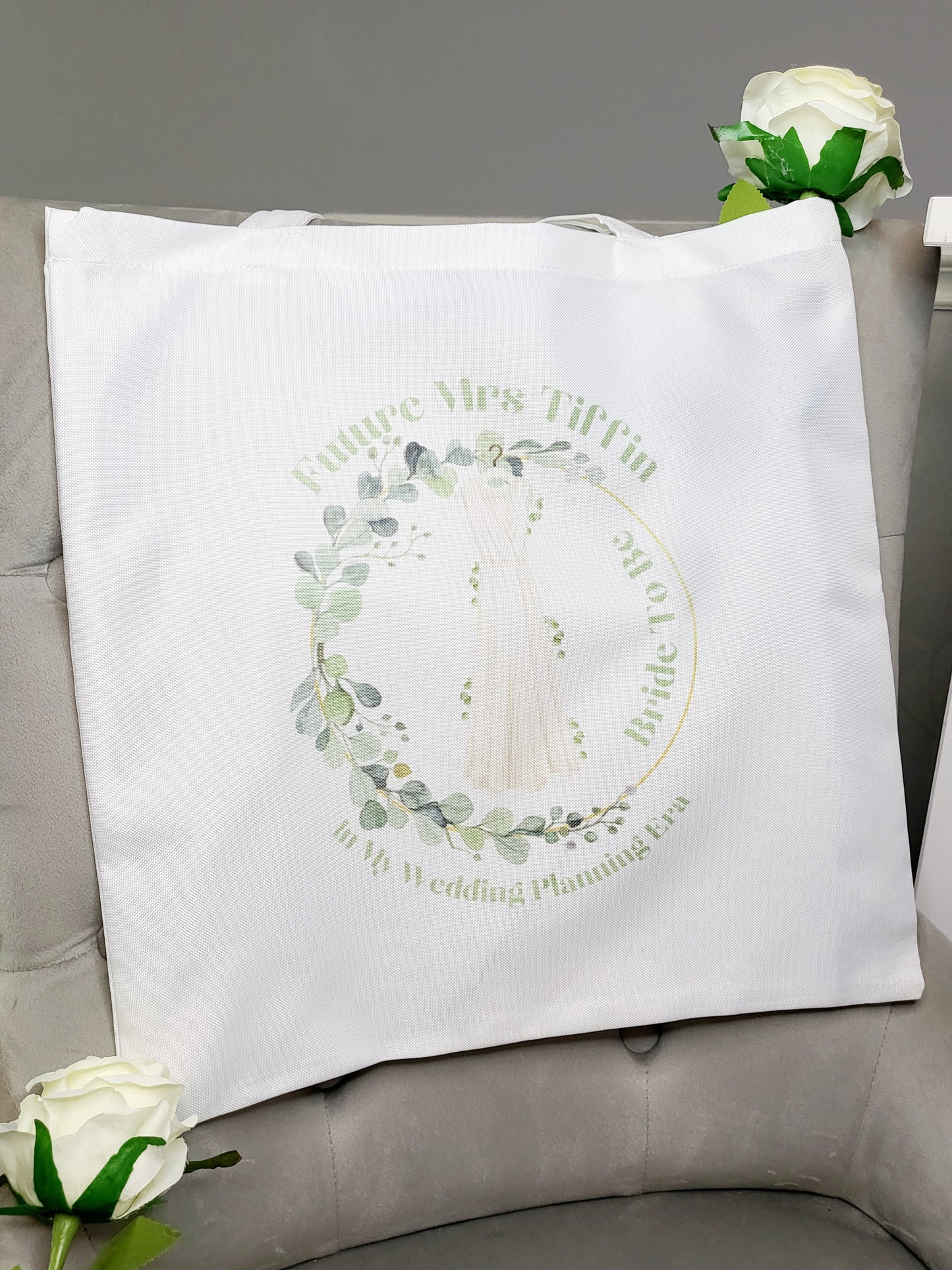 Personalised Wedding Planning Tote Bag