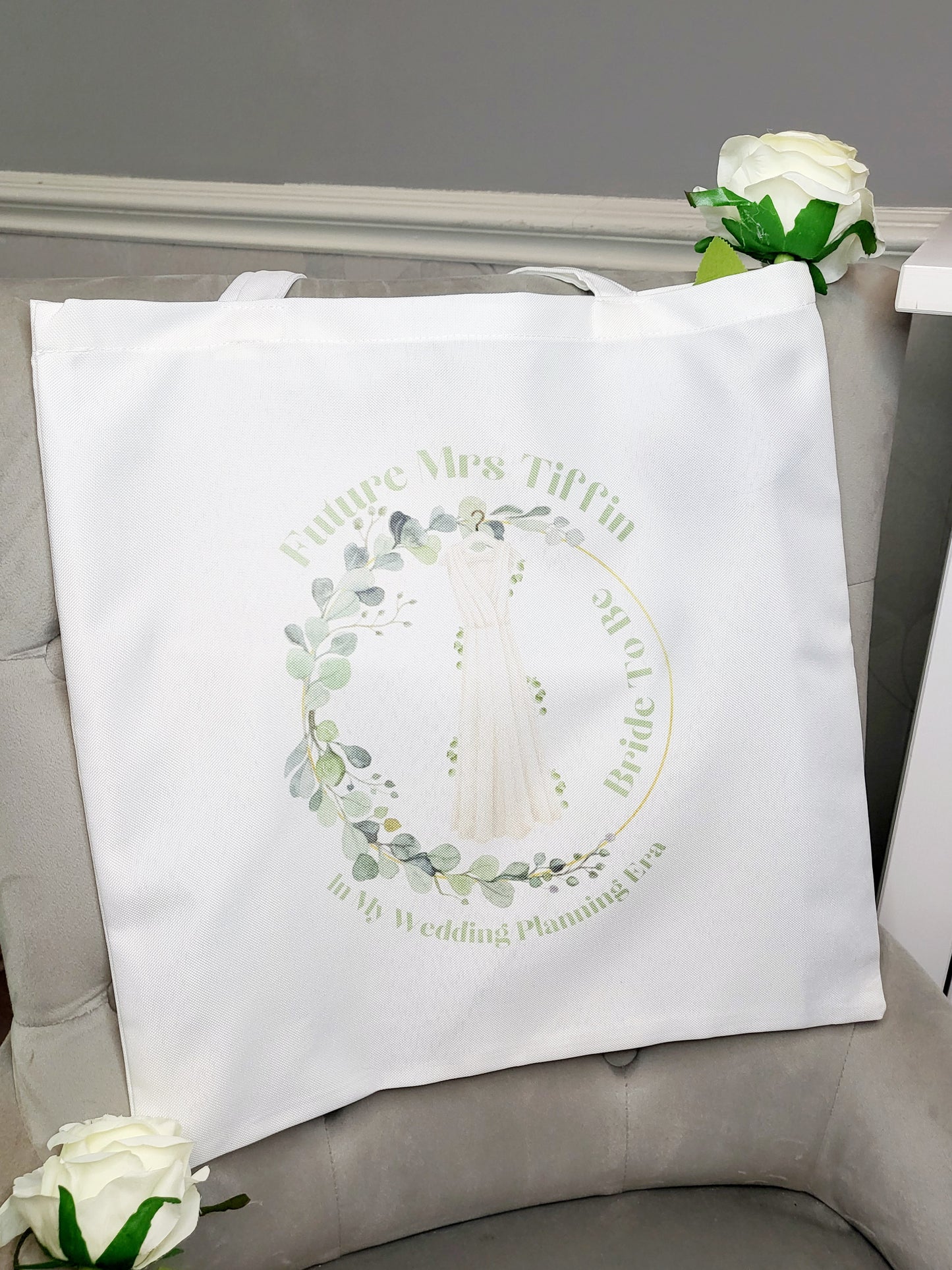 Personalised Wedding Planning Tote Bag