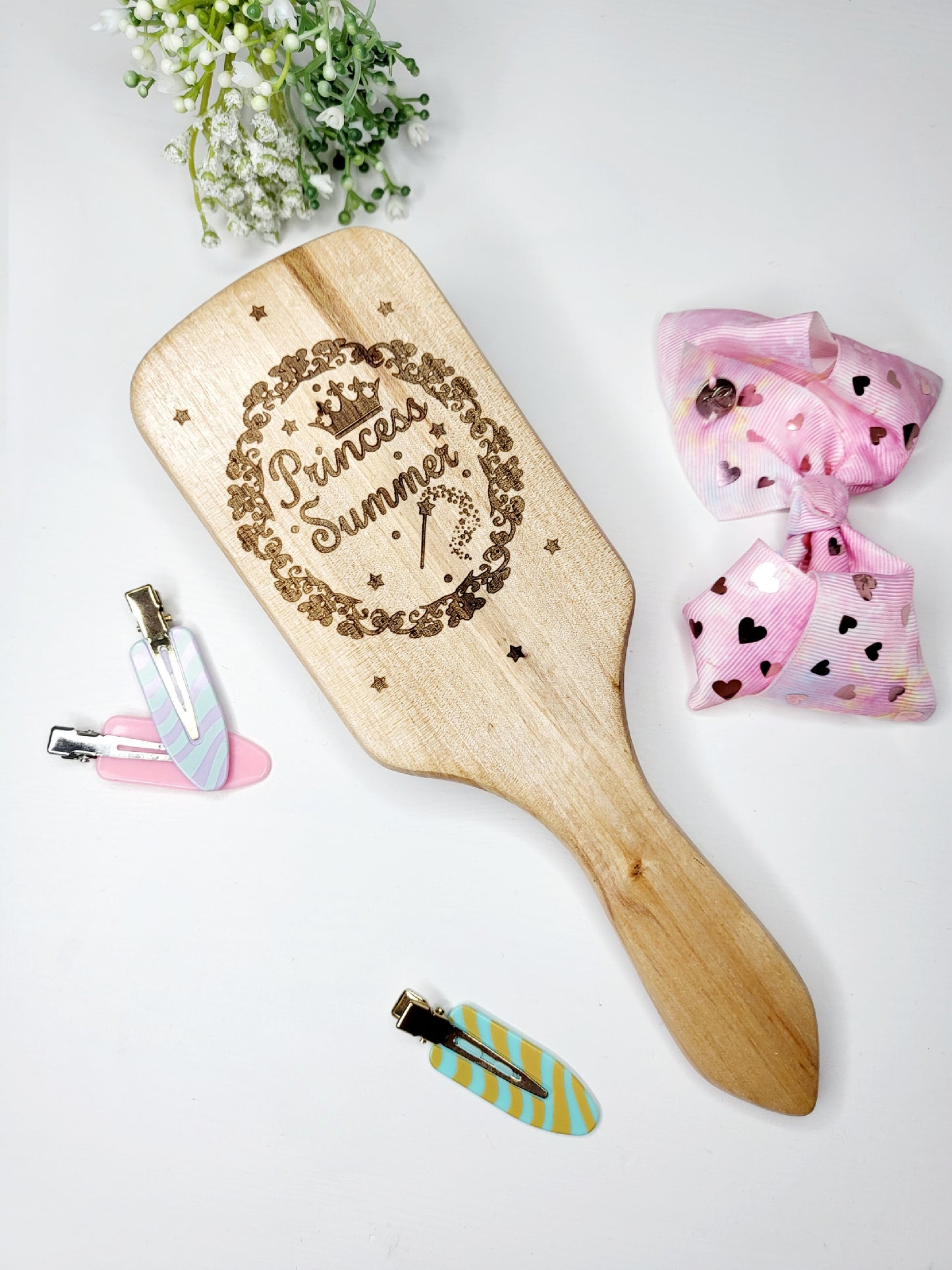 Personalised Paddle Hair Brush