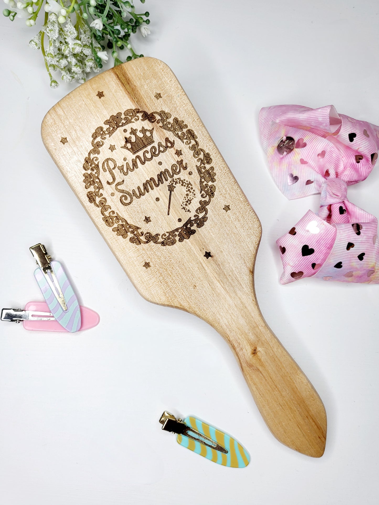 Personalised Paddle Hair Brush