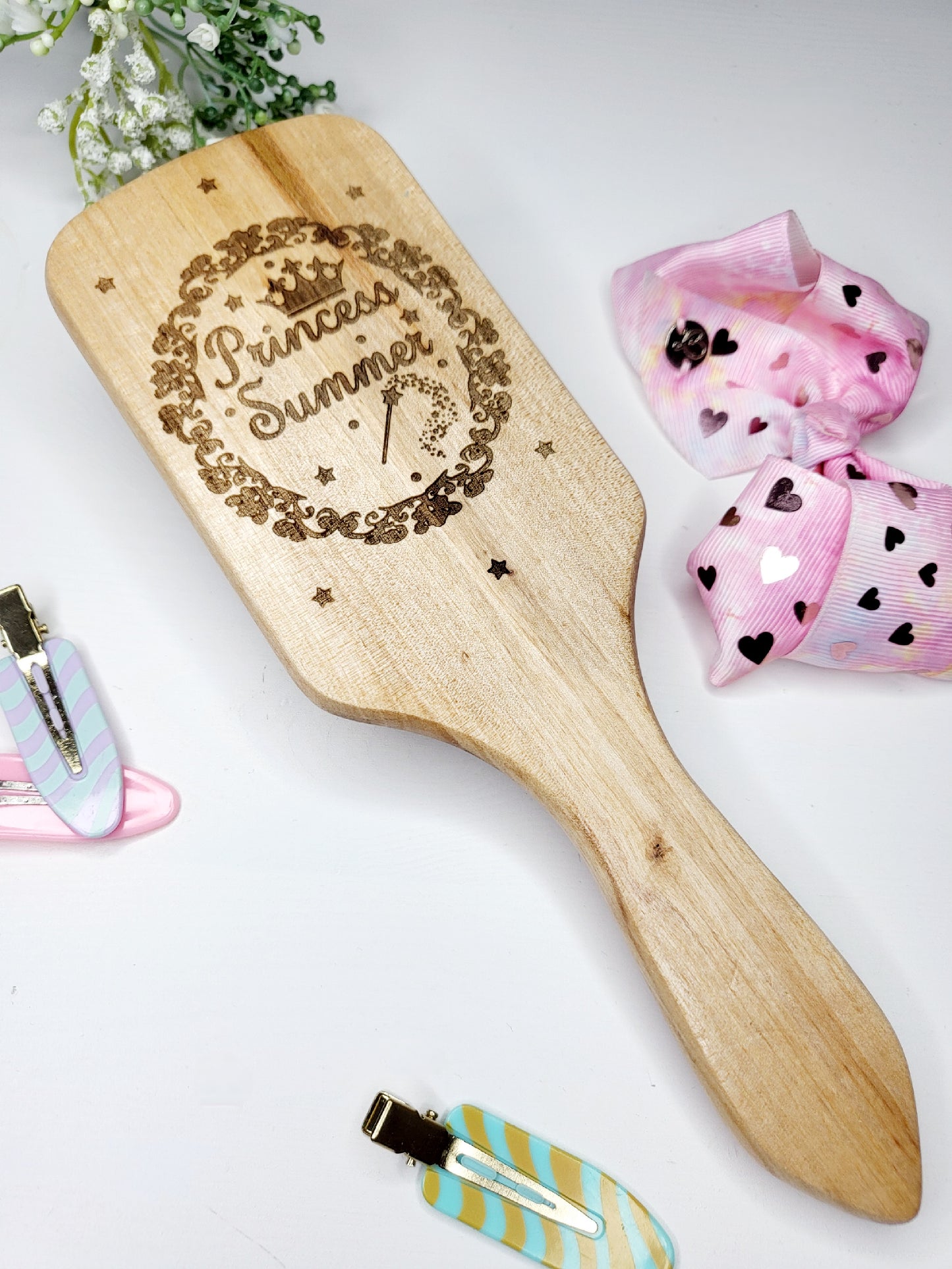 Personalised Paddle Hair Brush