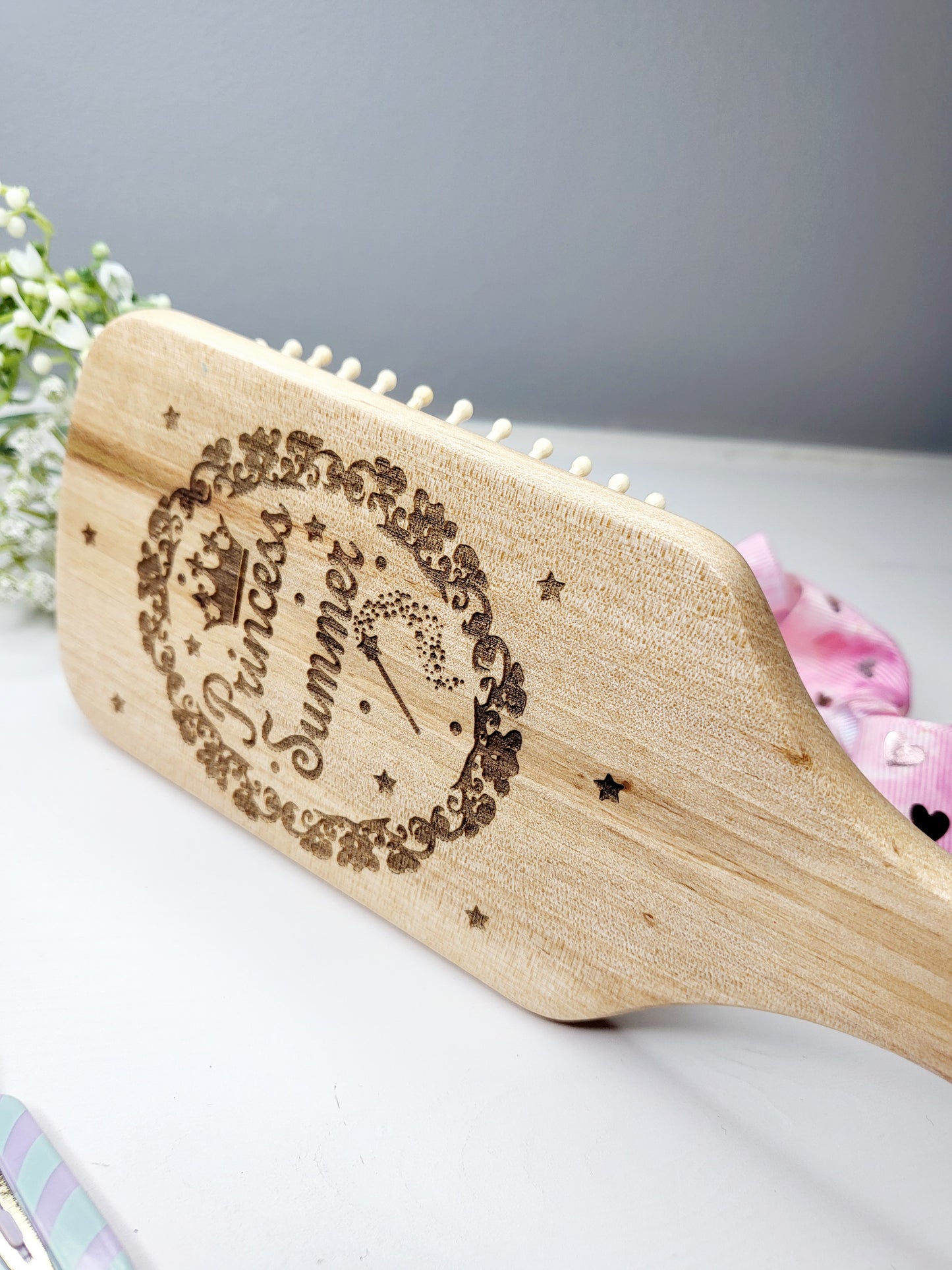 Personalised Paddle Hair Brush