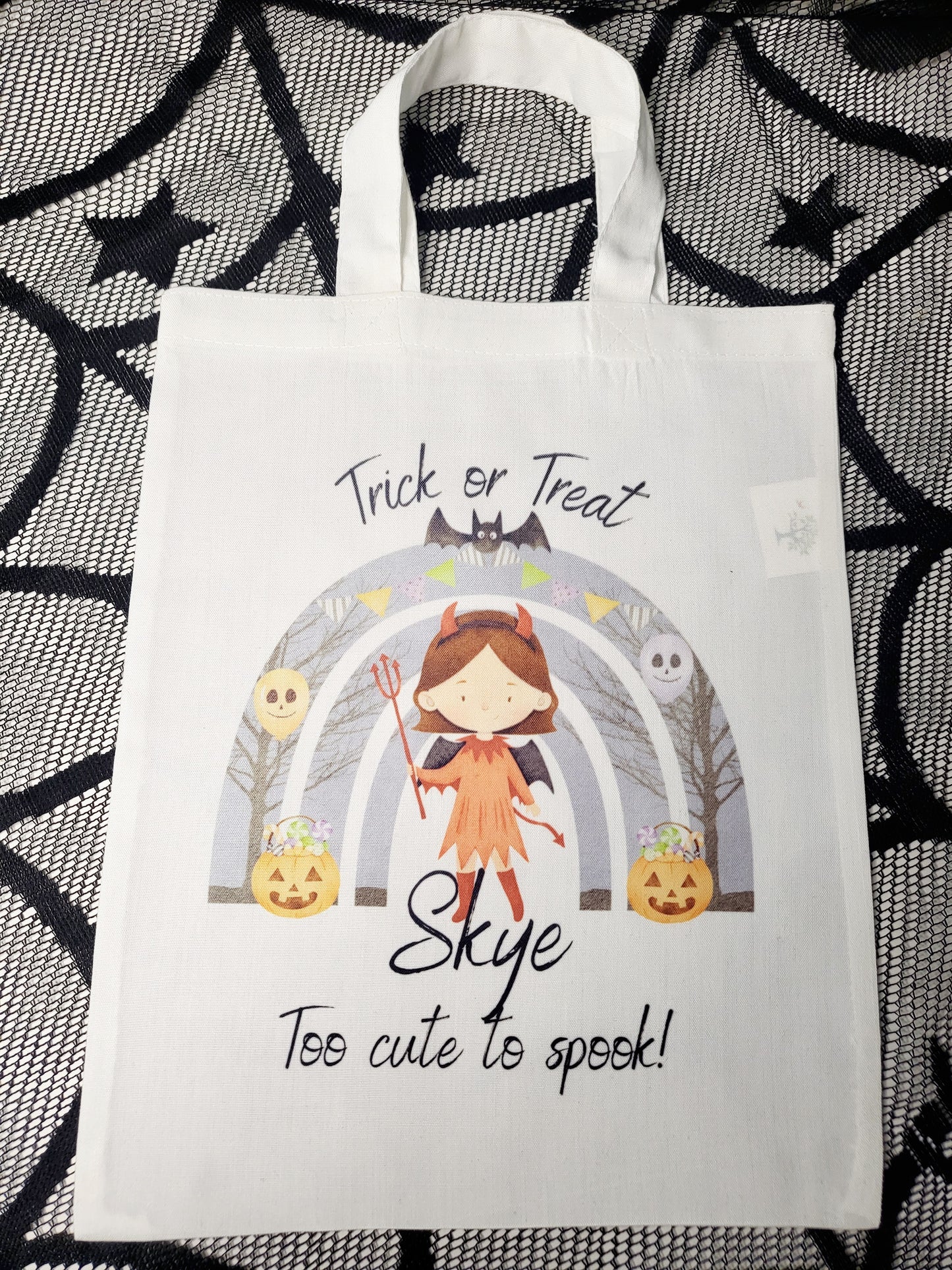 Personalised Trick or Treat Bag