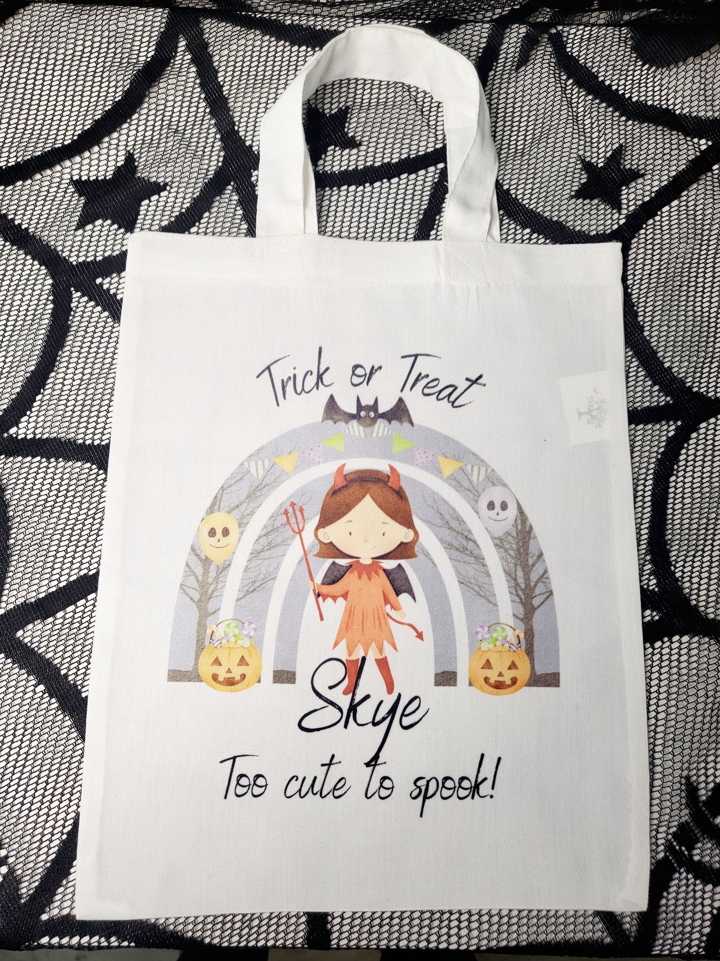 Personalised Trick or Treat Bag