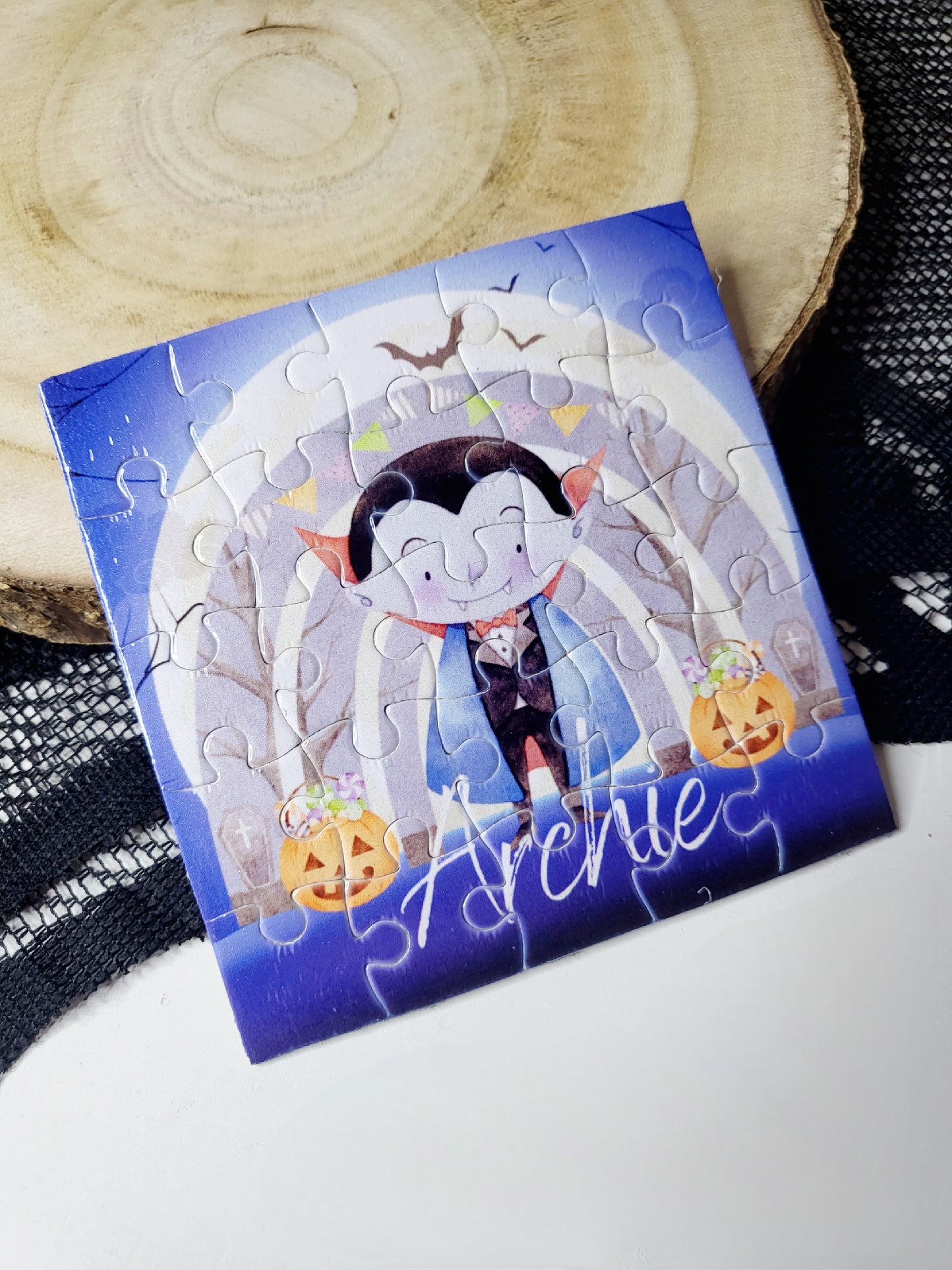 Personalised Halloween Mini Puzzle