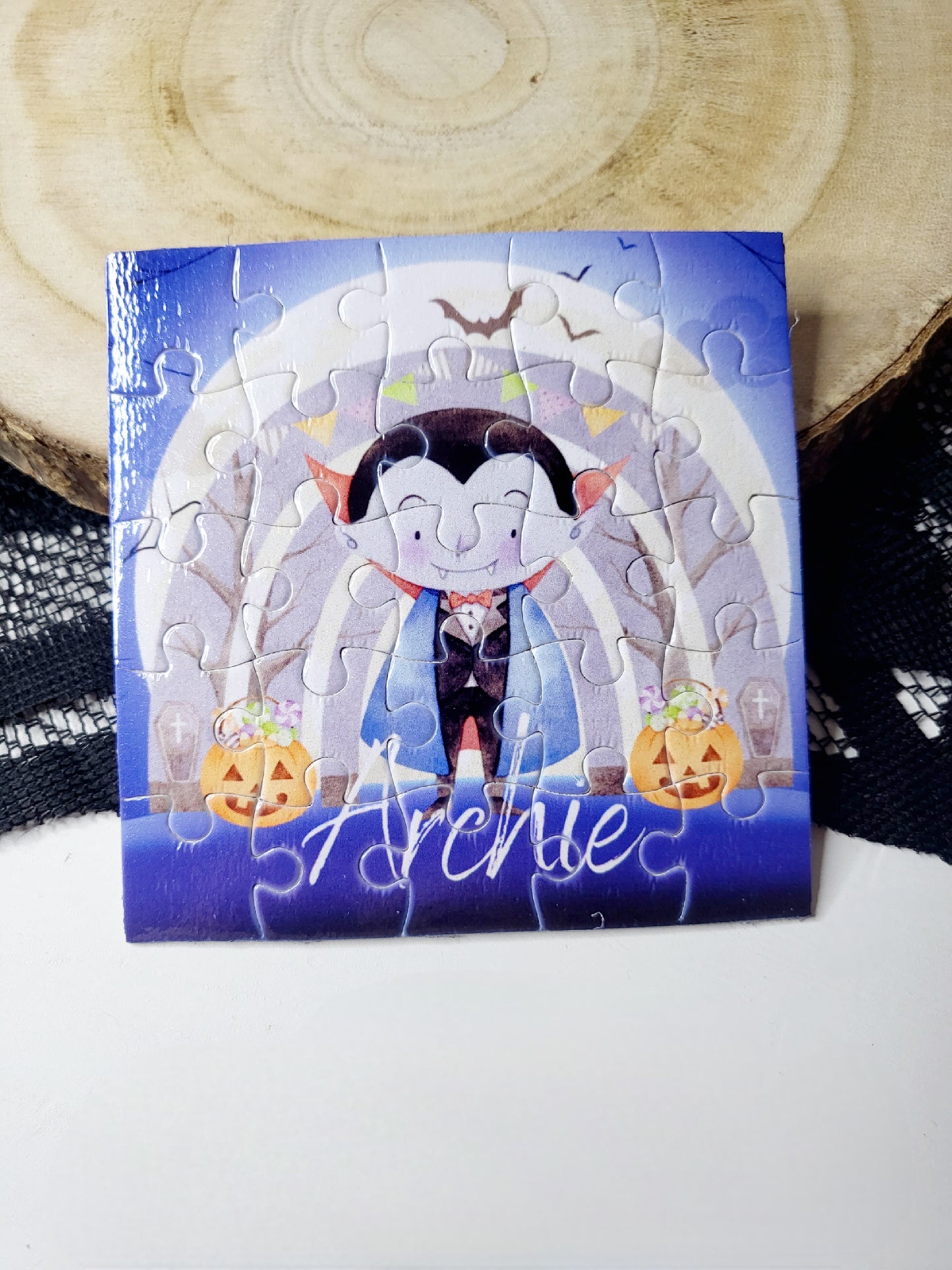 Personalised Halloween Mini Puzzle