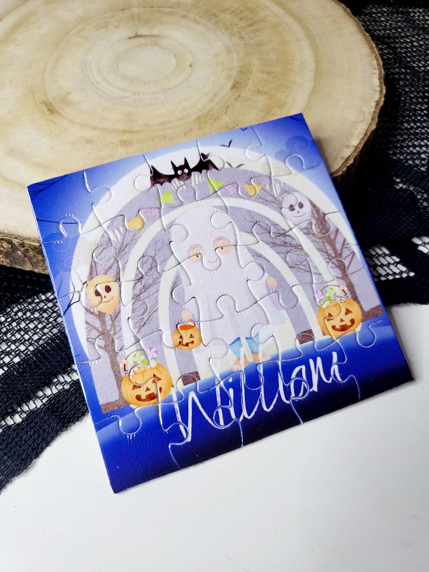 Personalised Halloween Mini Puzzle