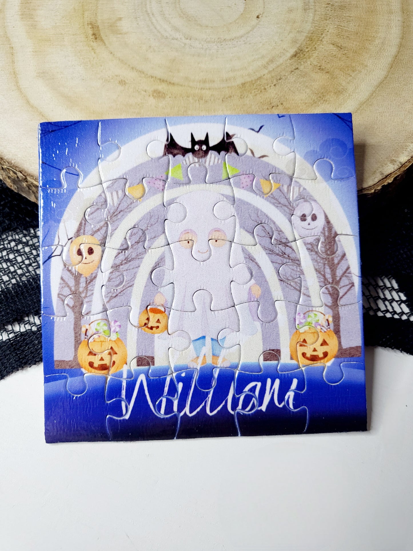 Personalised Halloween Mini Puzzle