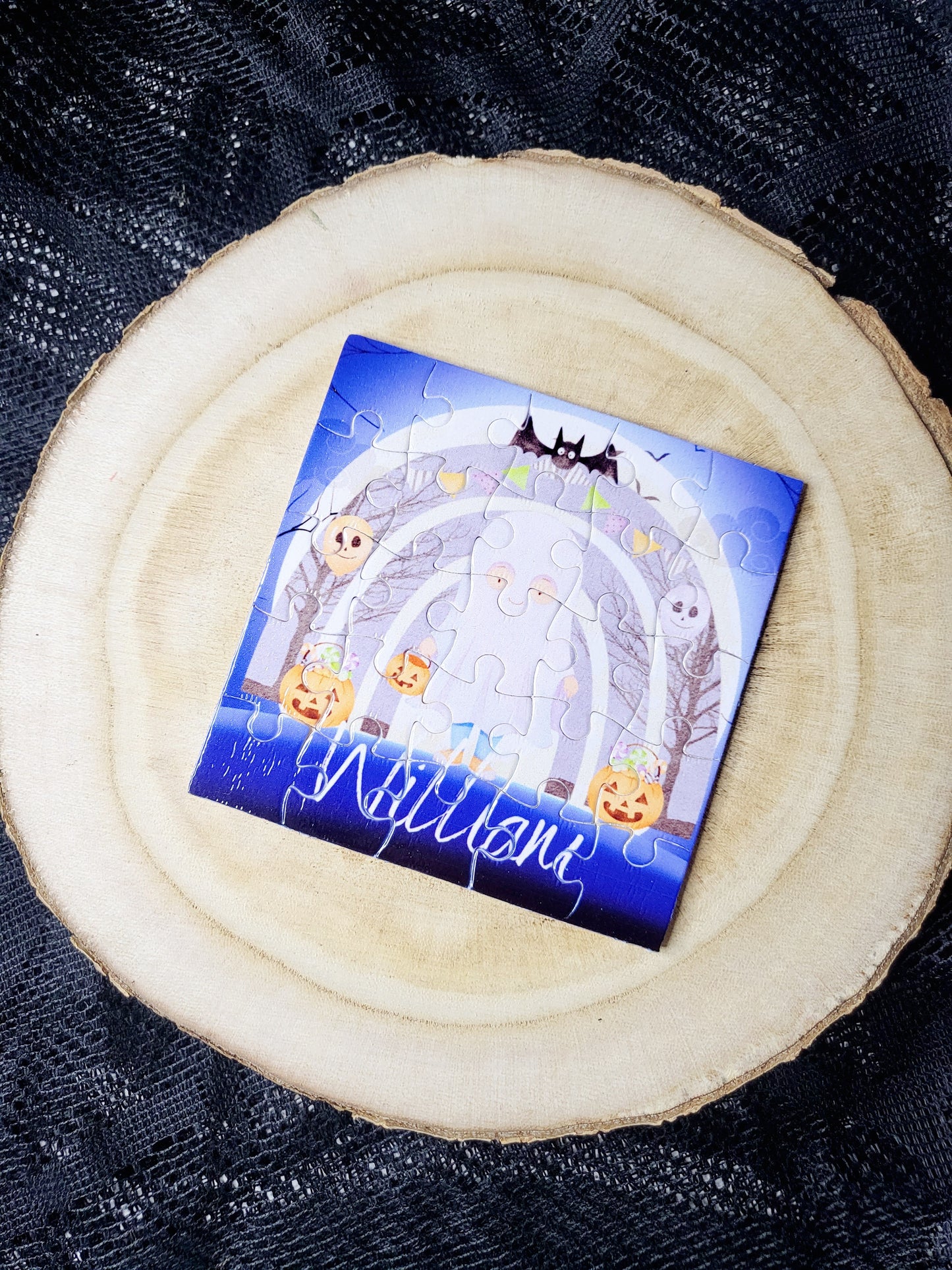 Personalised Halloween Mini Puzzle