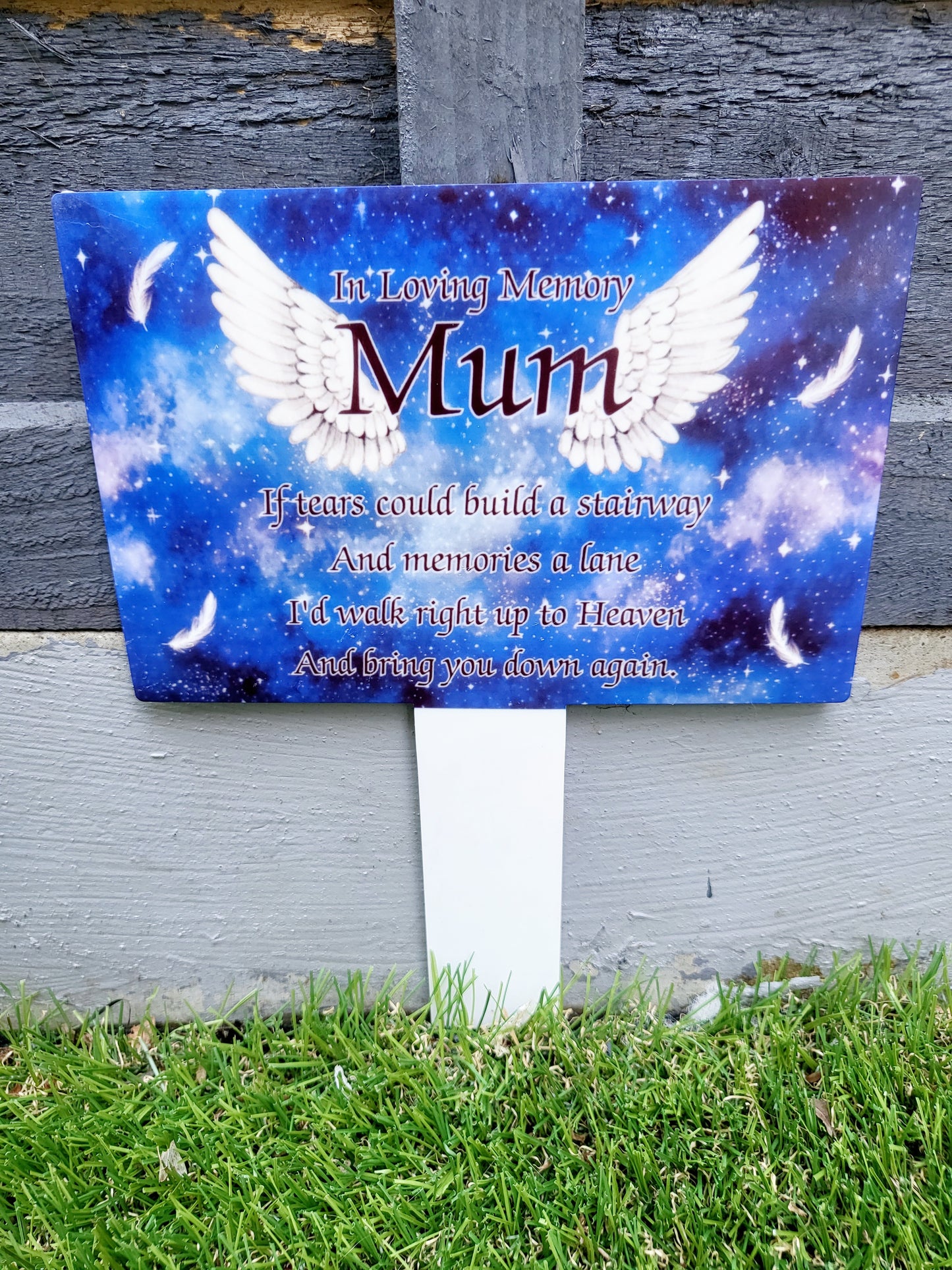 Personalised Grave Marker Ground Stake