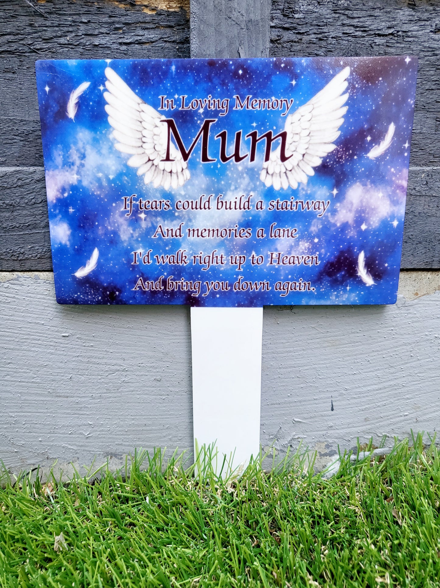 Personalised Grave Marker Ground Stake