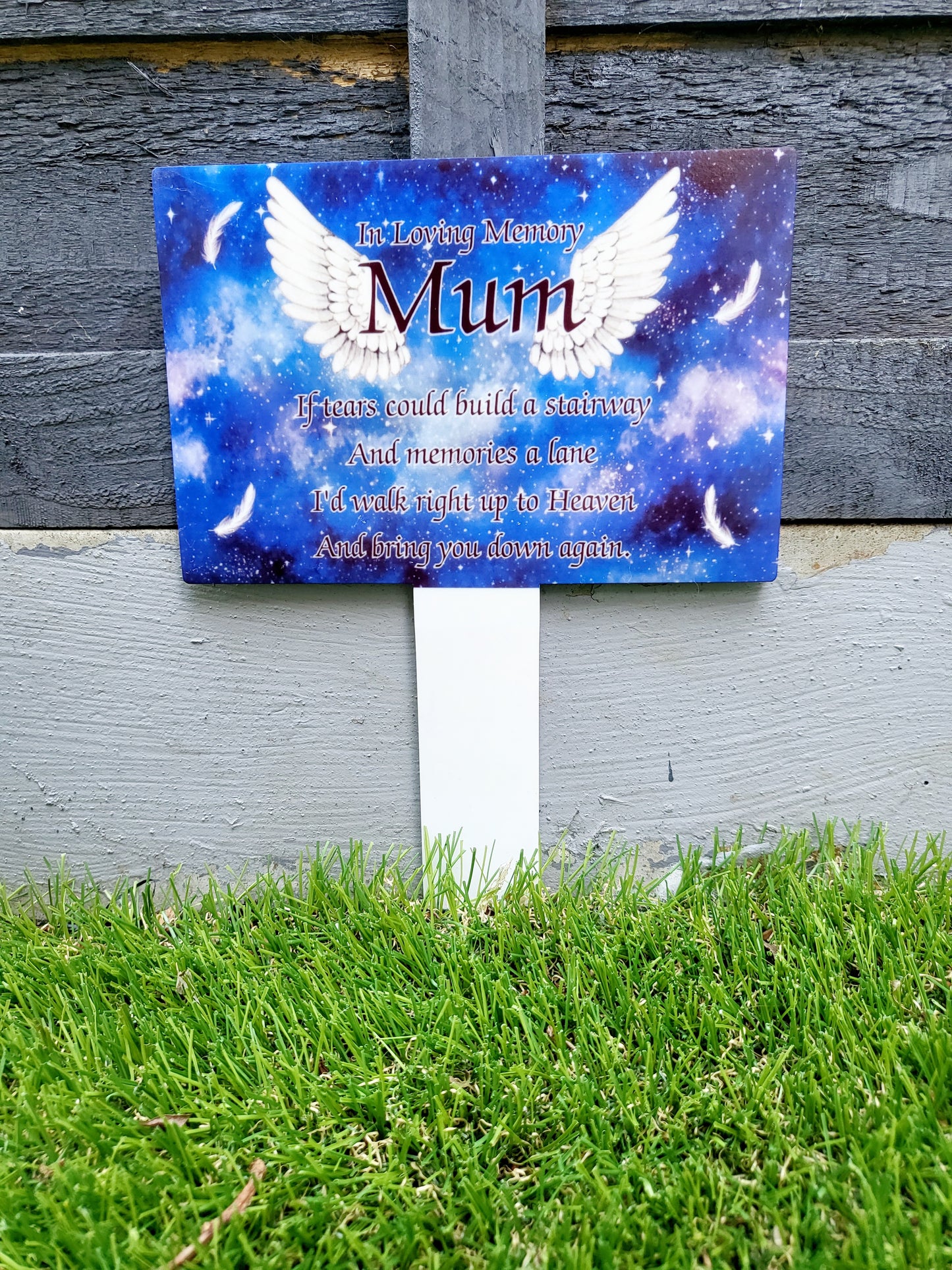 Personalised Grave Marker Ground Stake