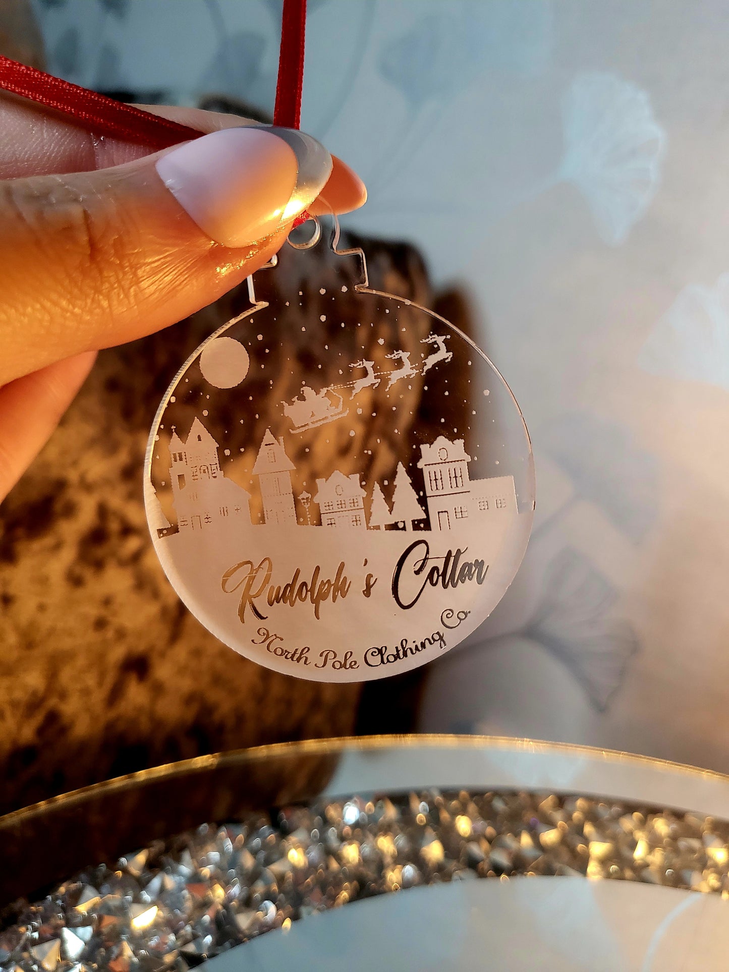 Rudolph's Lost Collar Tag