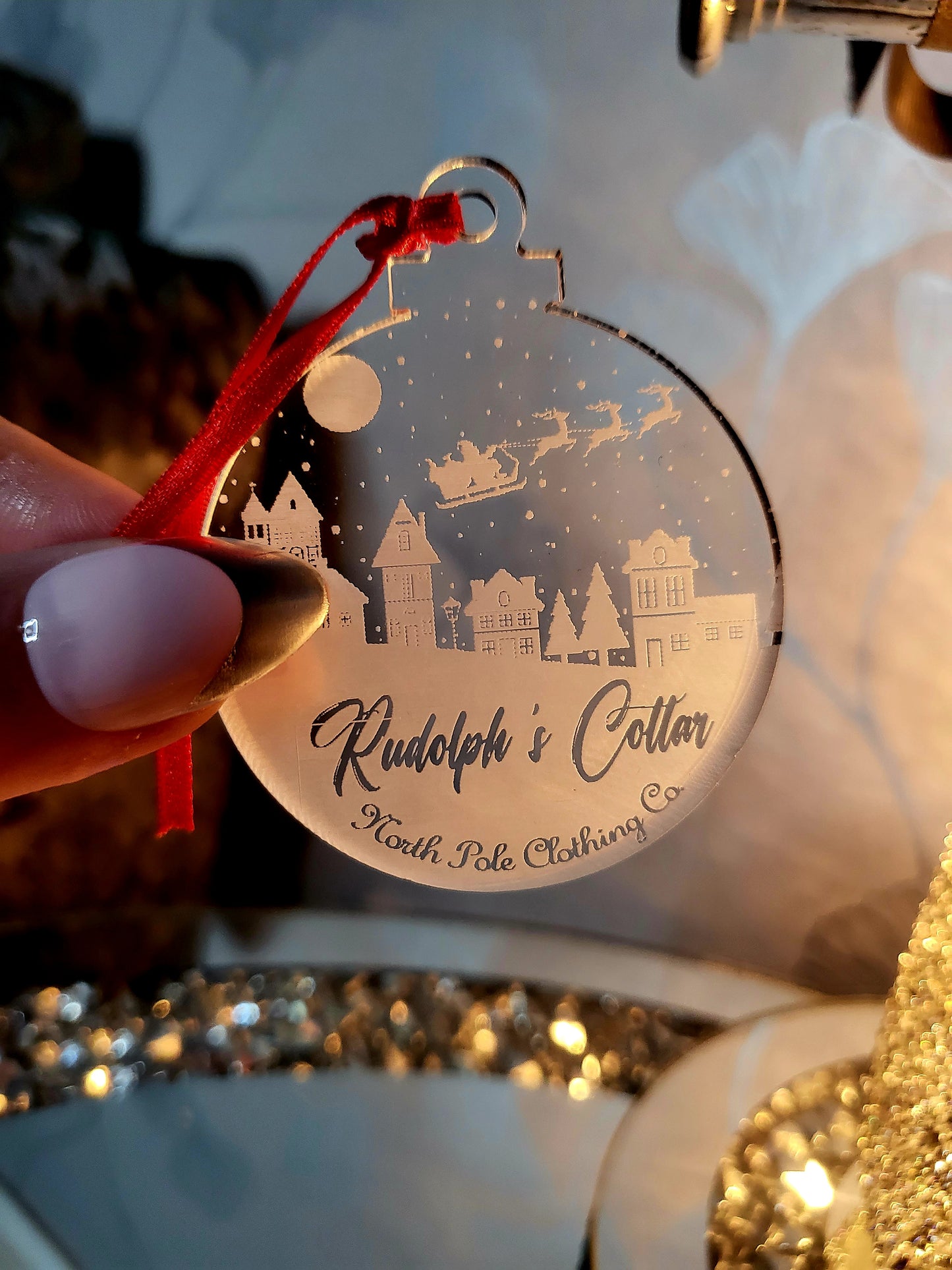 Rudolph's Lost Collar Tag