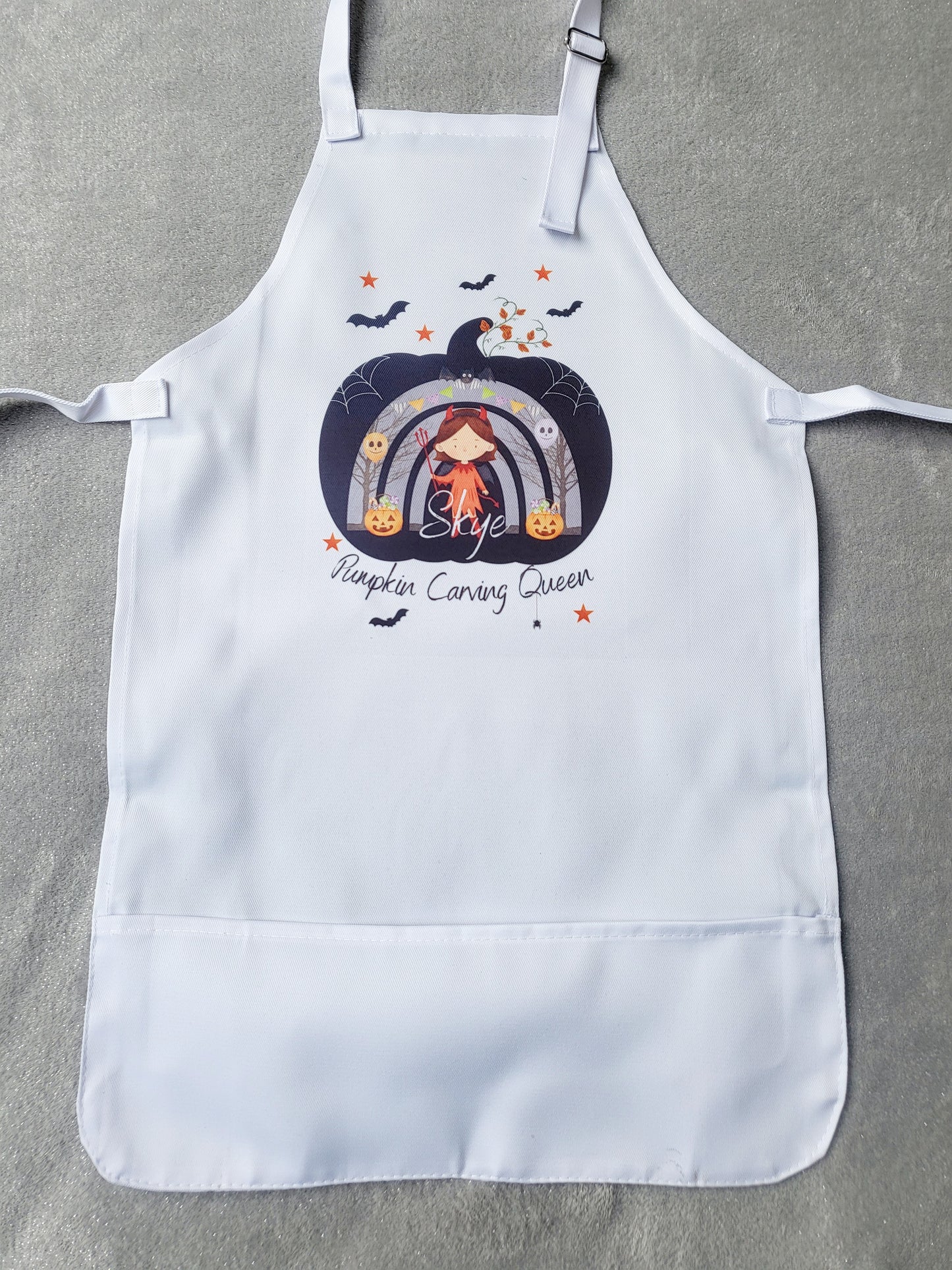 Personalised Pumpkin Carving Apron - Kids & Adults