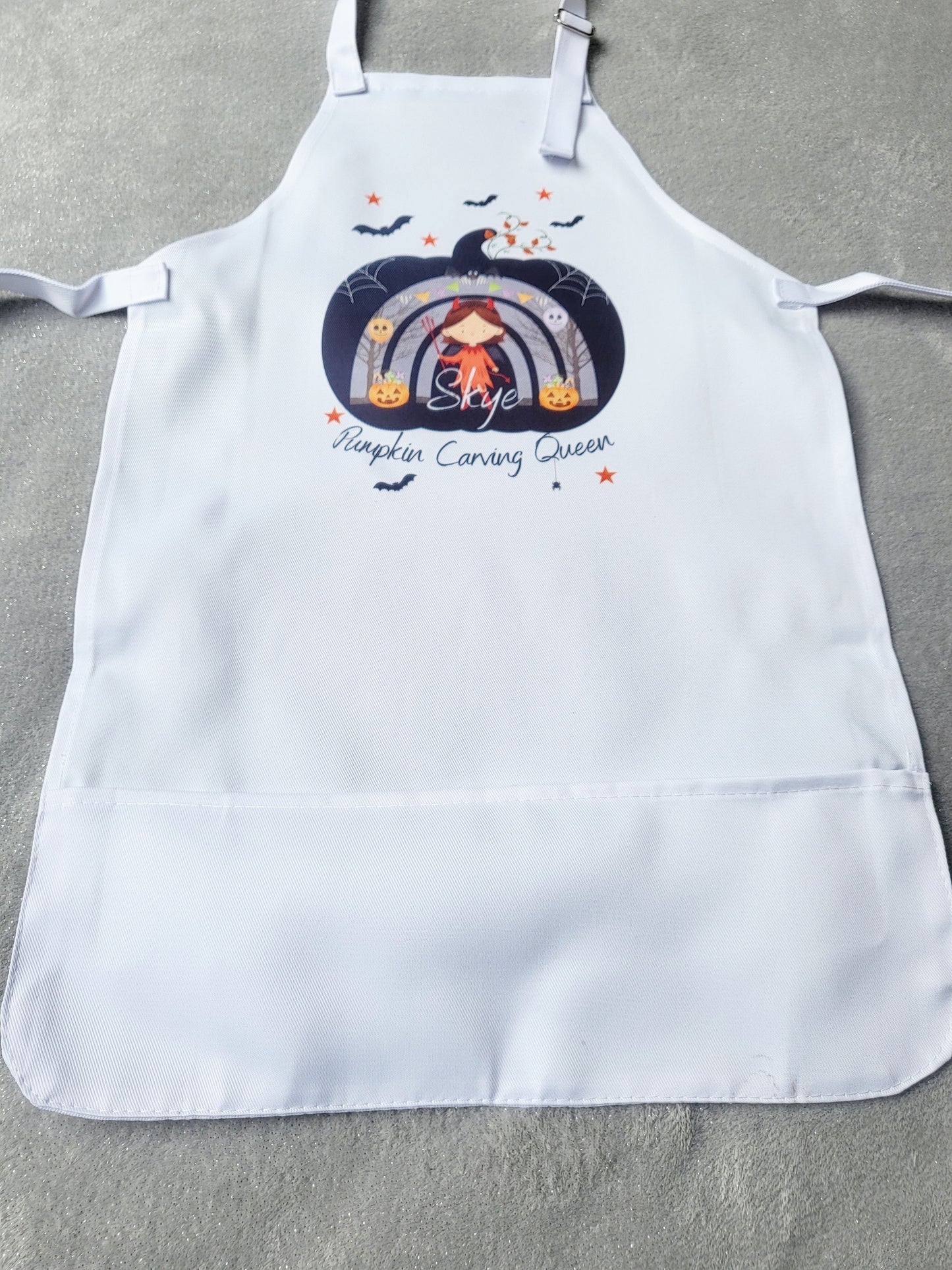 Personalised Pumpkin Carving Apron - Kids & Adults