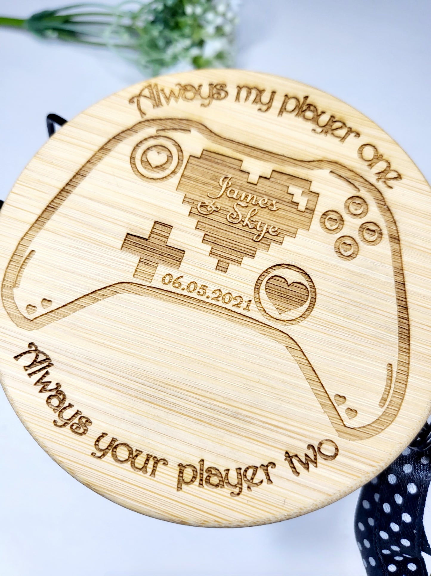 Personalised Gamer Player 1 & Player 2 Jar