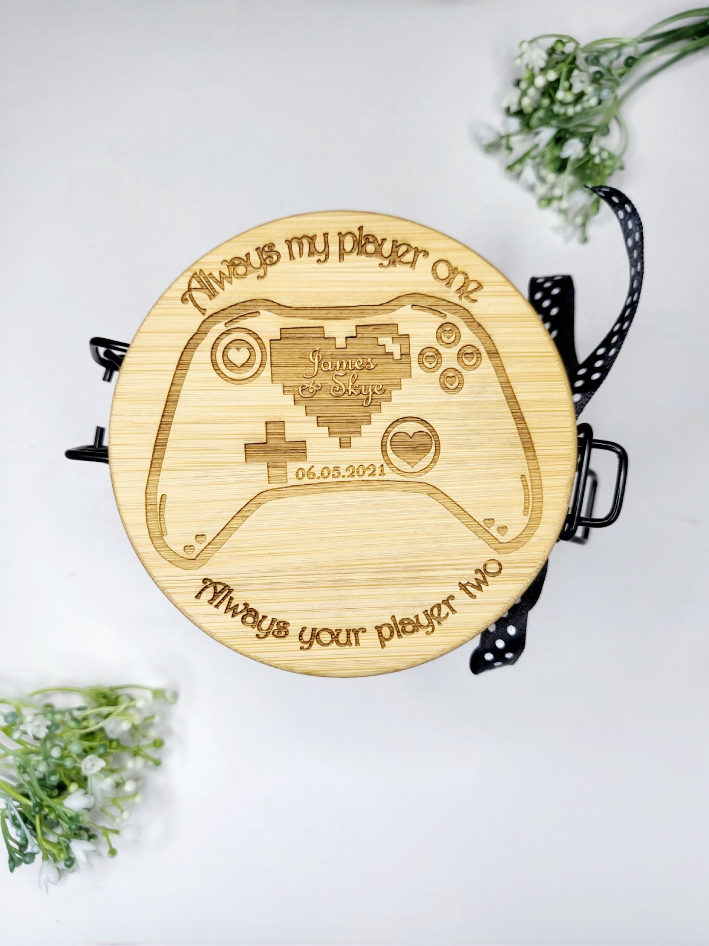 Personalised Gamer Player 1 & Player 2 Jar