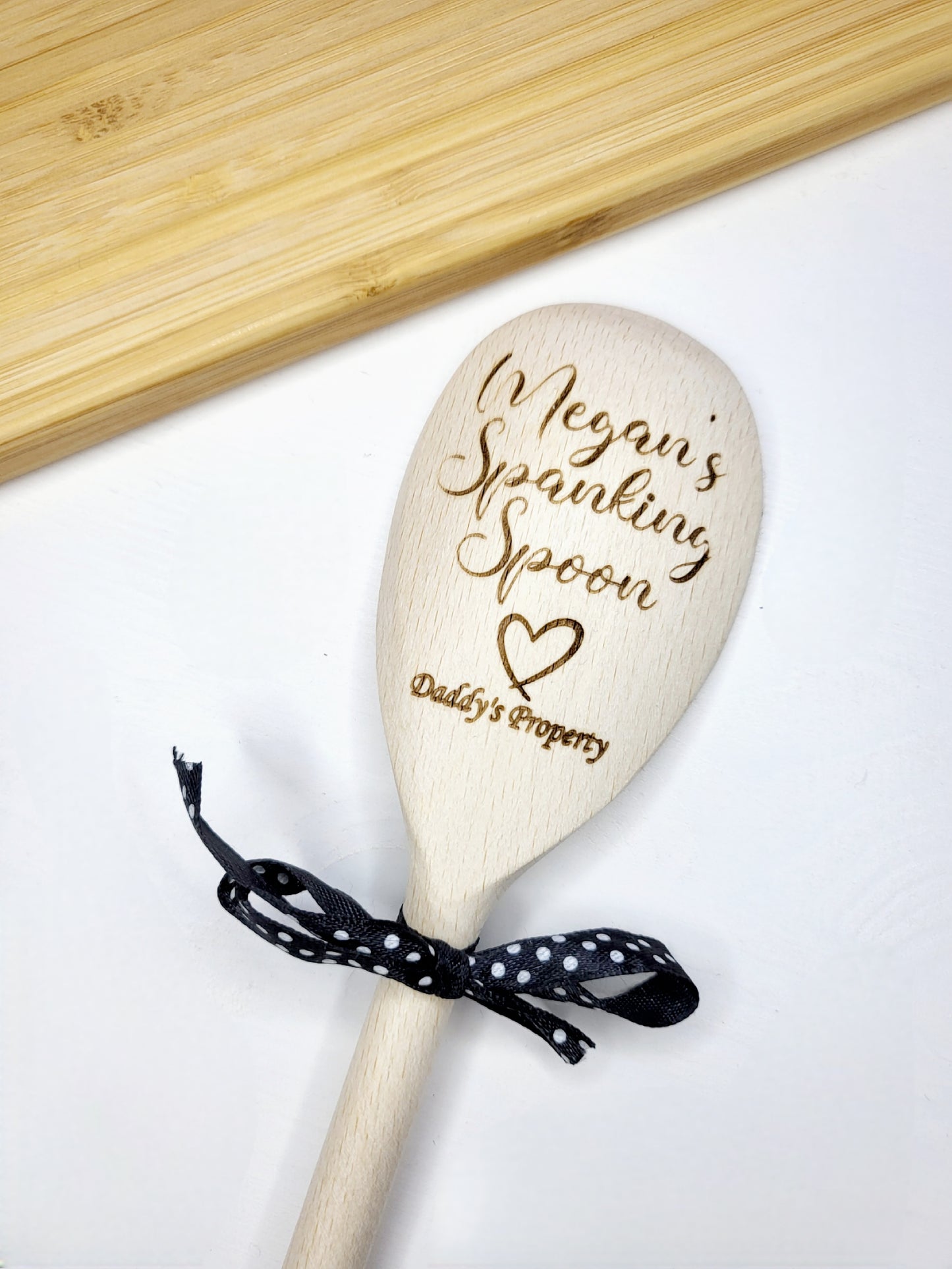 Personalised Spanking Wooden Spoon