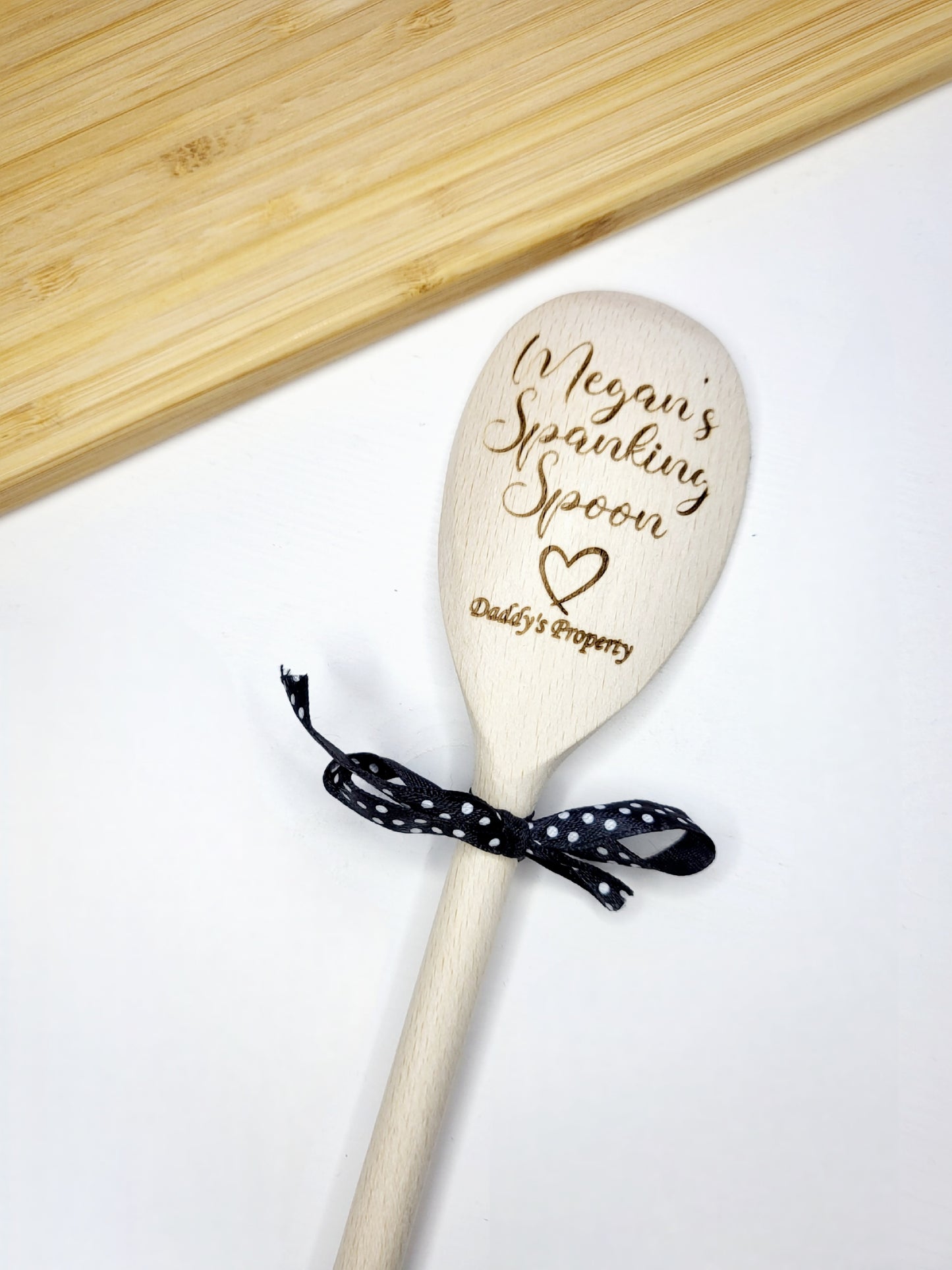 Personalised Spanking Wooden Spoon