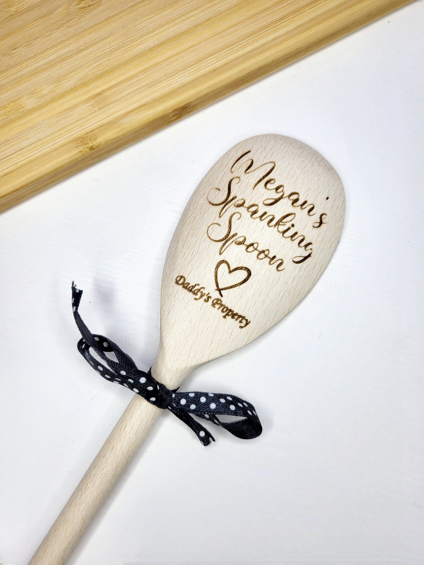 Personalised Spanking Wooden Spoon