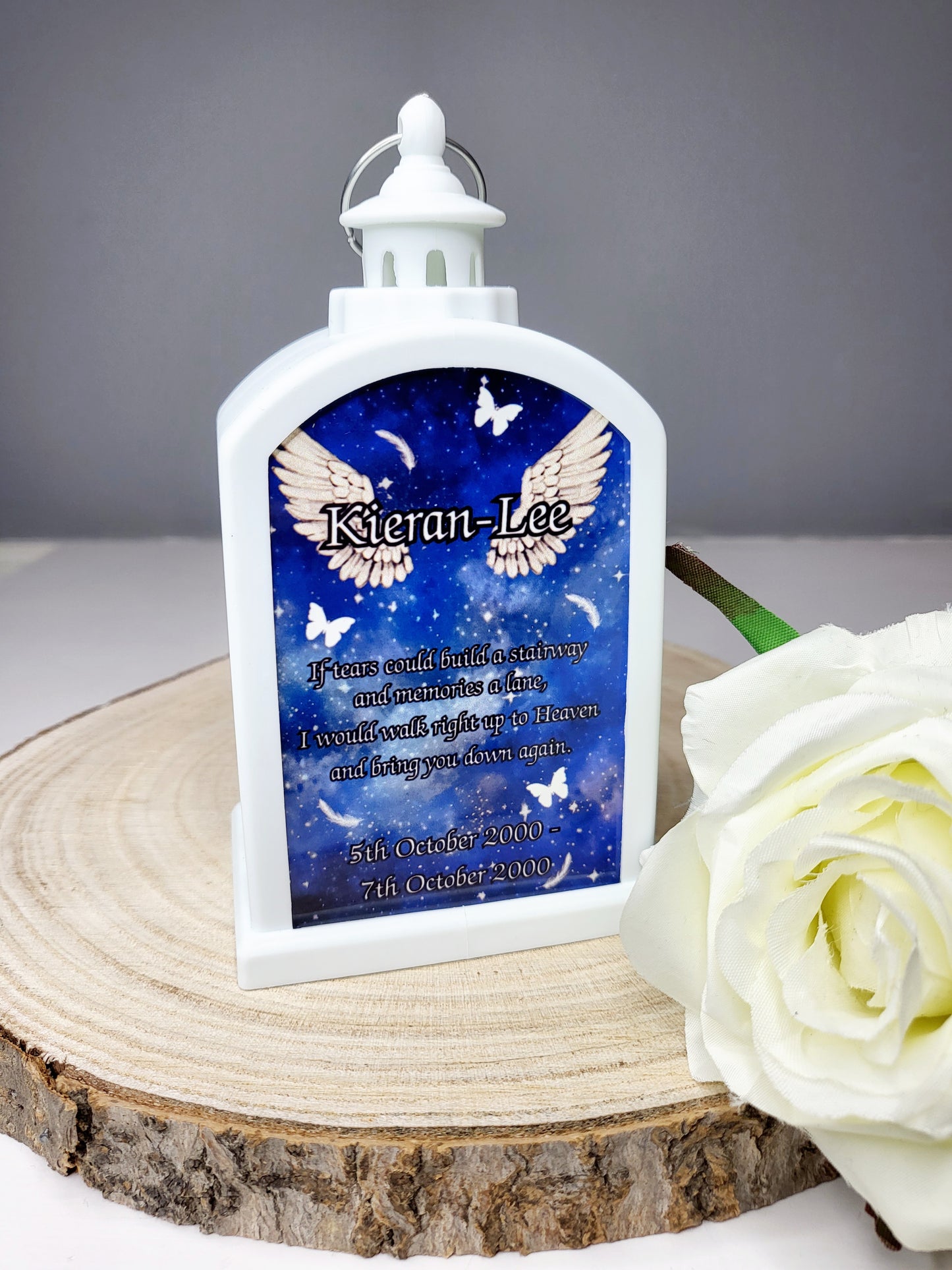 Personalised Memorial LED Lantern