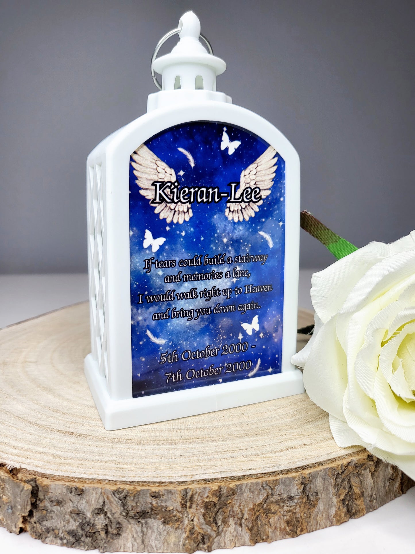 Personalised Memorial LED Lantern