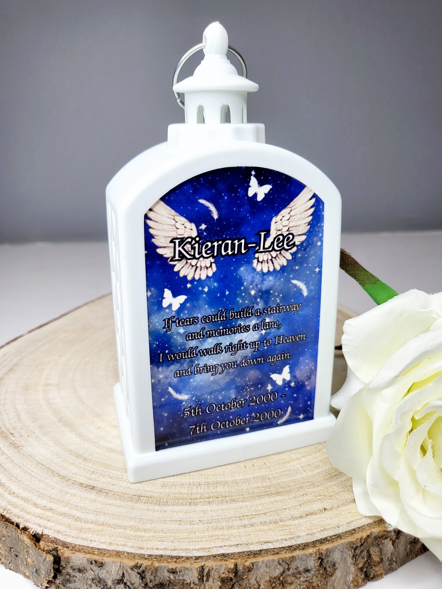 Personalised Memorial LED Lantern