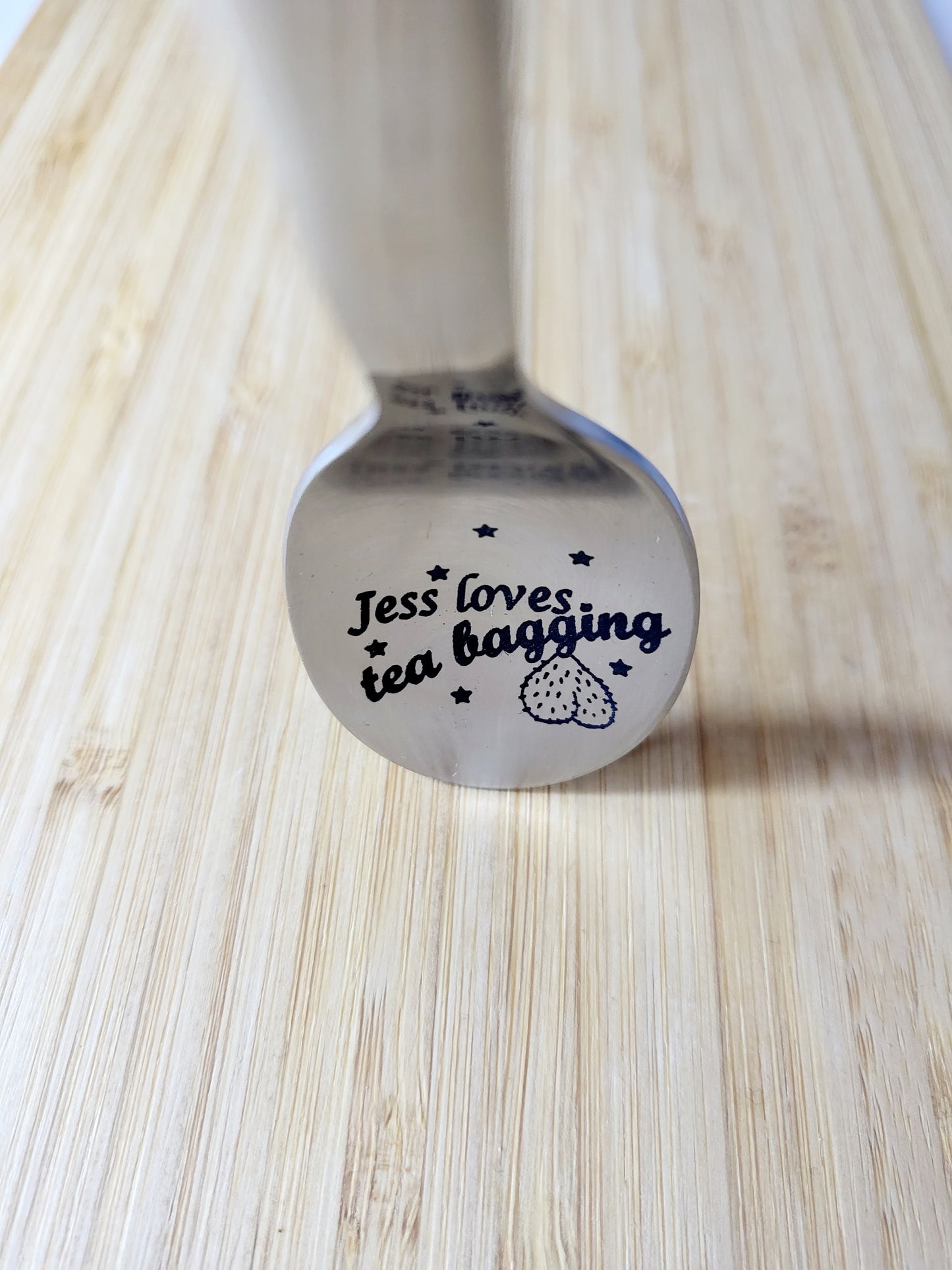 Personalised Tea Bagging Tea Spoon